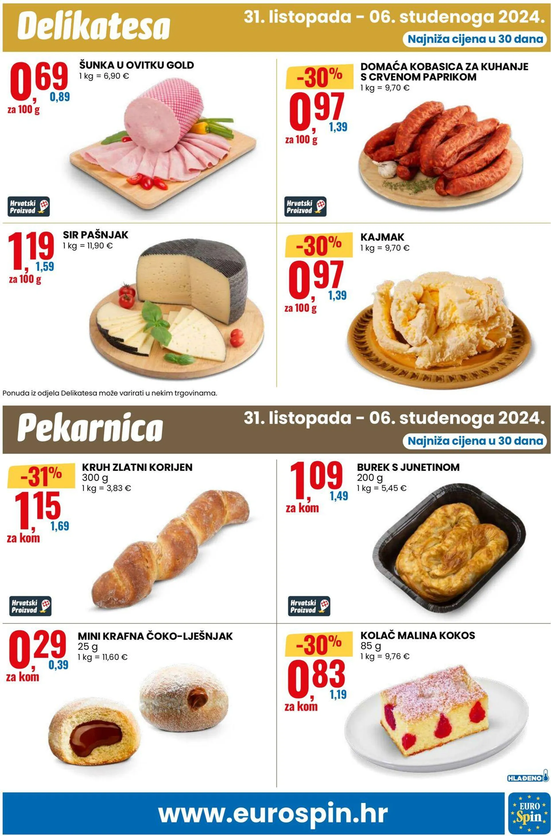 Katalog Eurospin od 31. listopada do 6. studenoga 2024. - Pregled Stranica 7