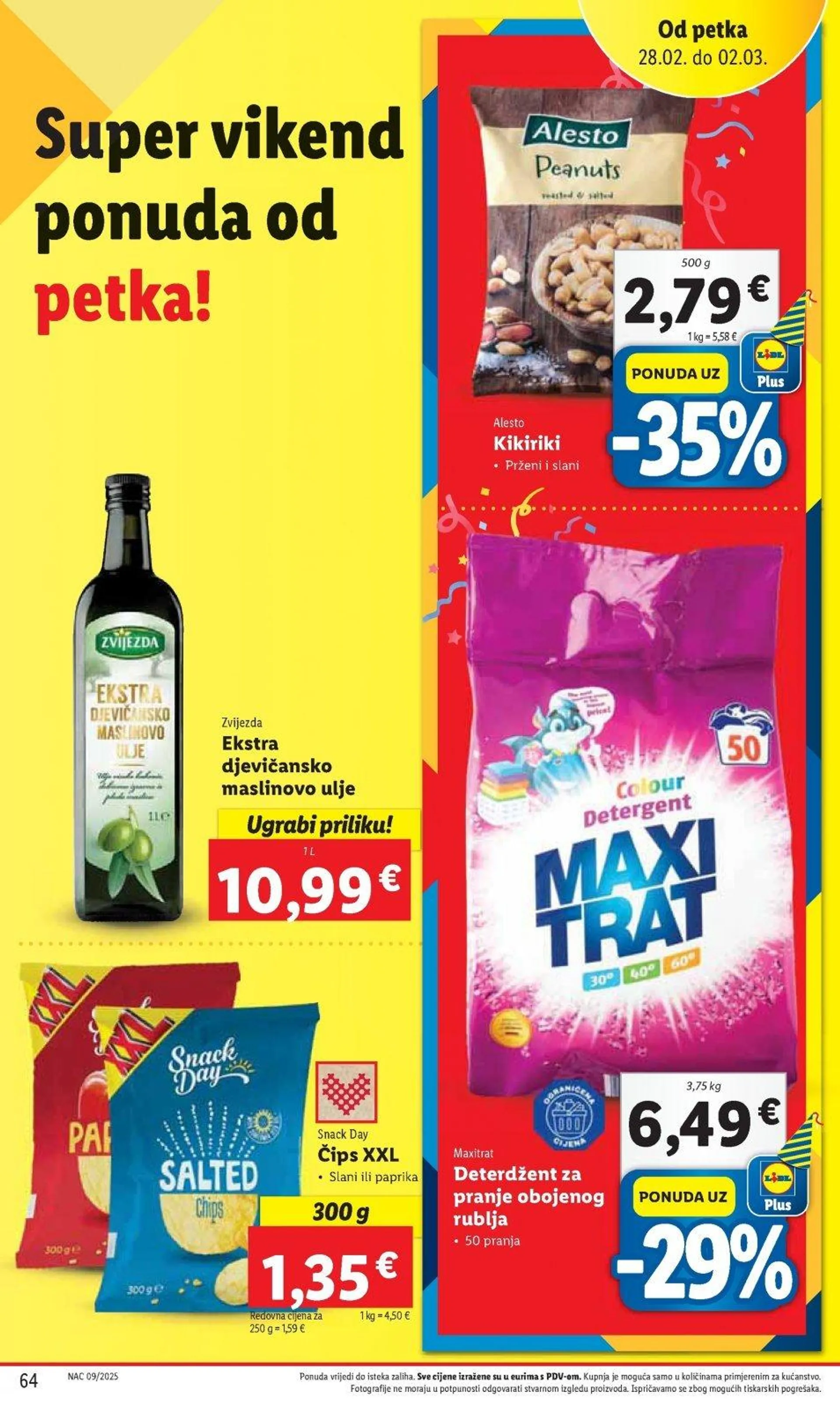 Katalog Lidl katalog do 02.03.2025 od 20. veljače do 2. ožujka 2025. - Pregled Stranica 64