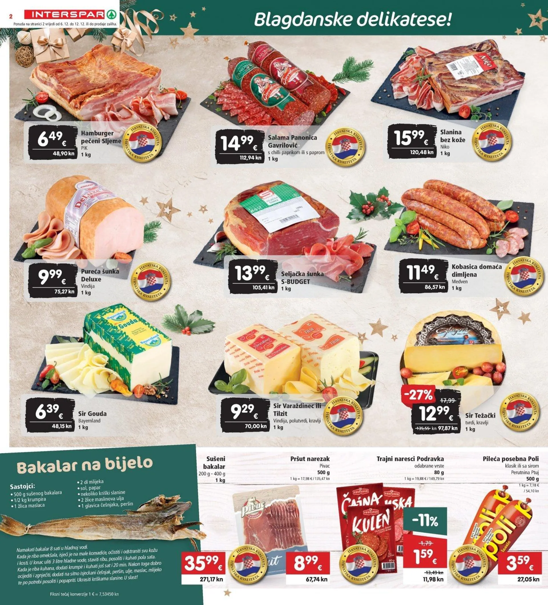 Katalog Interspar katalog do 12.12.2023 od 6. prosinca do 12. prosinca 2023. - Pregled Stranica 2