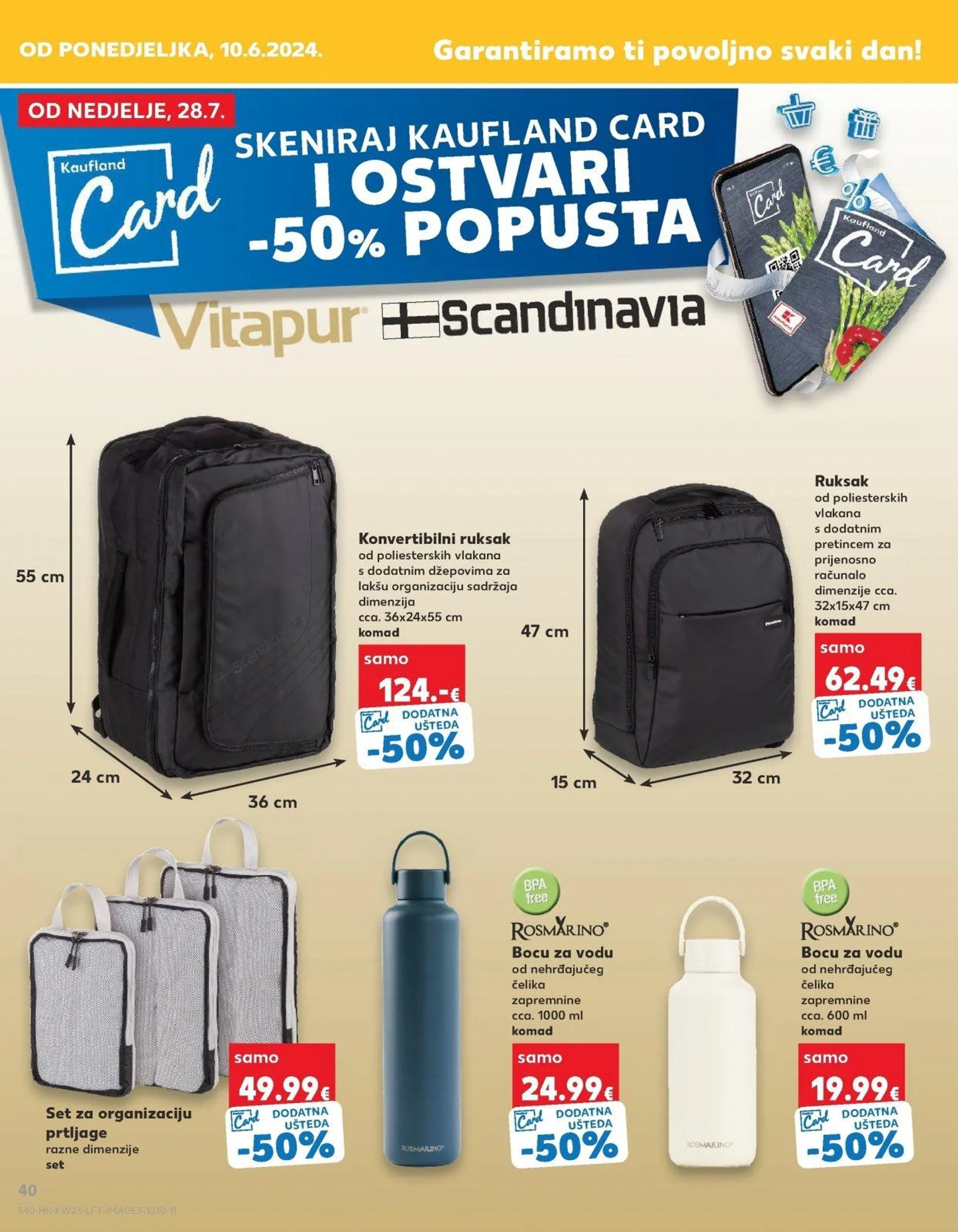 Katalog Kaufland katalog do 11.06.2024 od 5. lipnja do 11. lipnja 2024. - Pregled Stranica 40