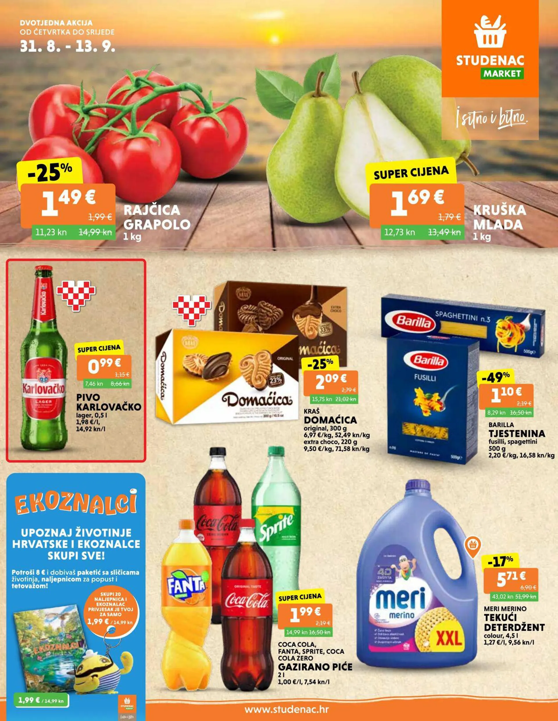 Katalog Studenac od 31. kolovoza do 13. rujna 2023. - Pregled Stranica 1