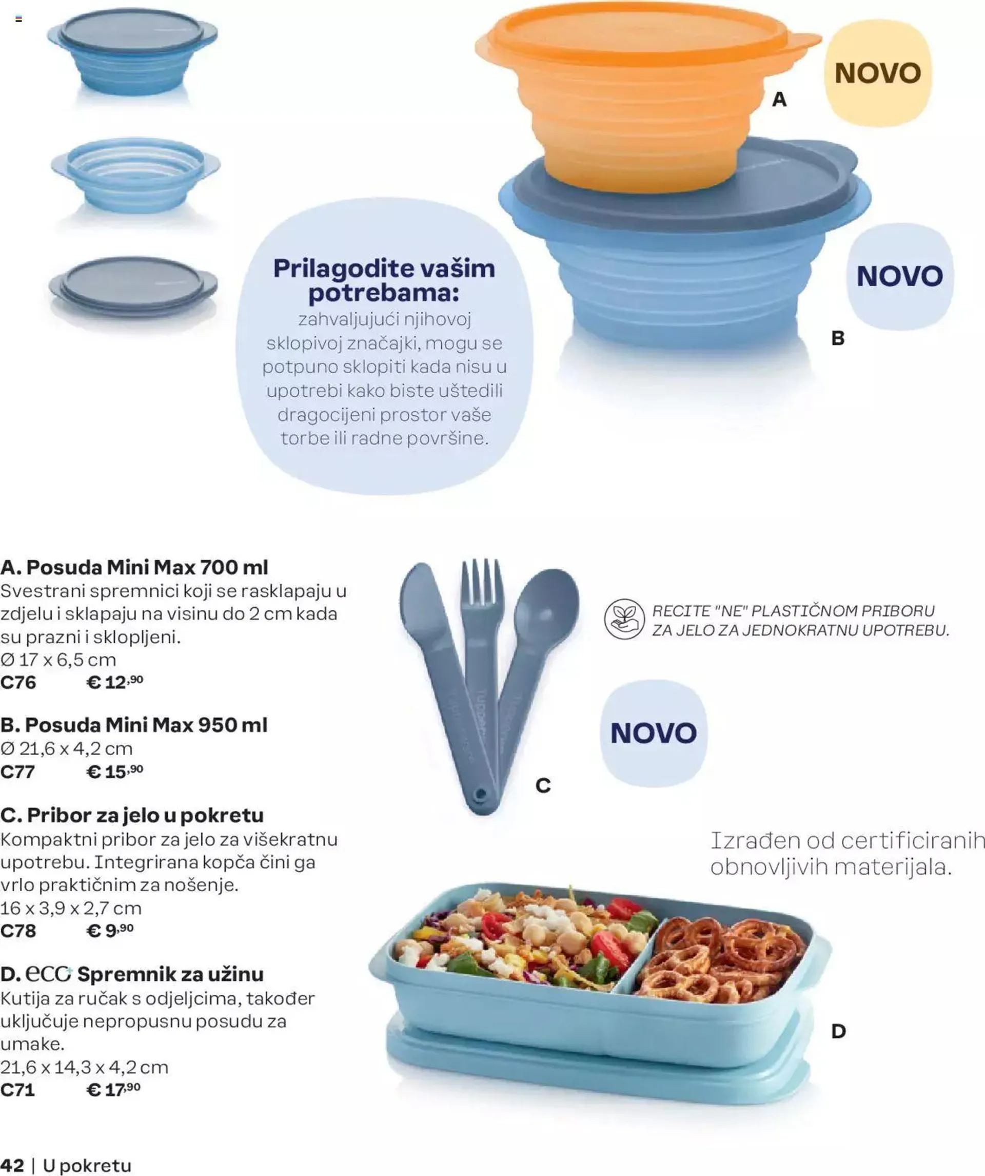 Katalog Spring - Summer 2024 Catalog Tupperware od 6. ožujka do 31. prosinca 2024. - Pregled Stranica 42