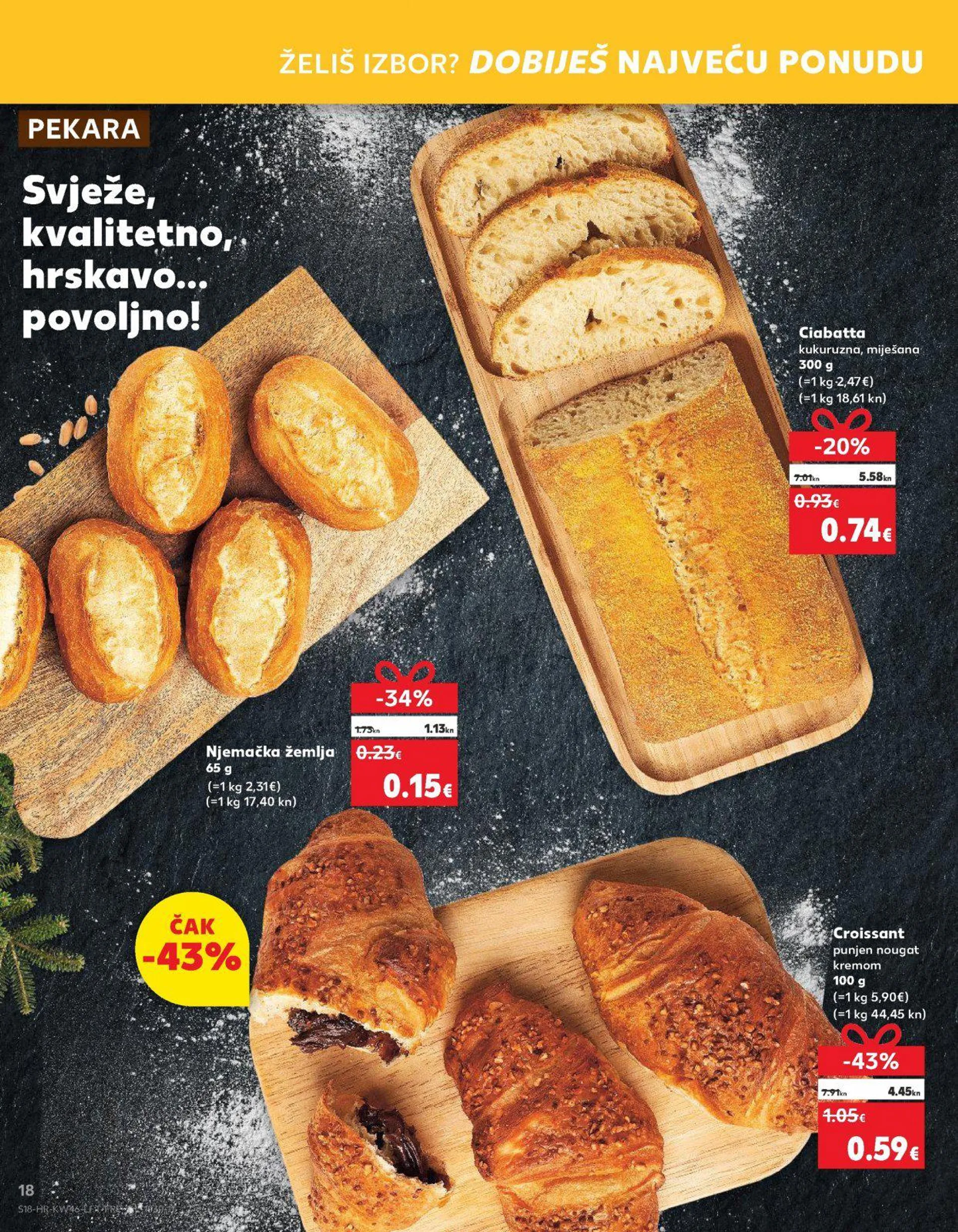 Katalog Kaufland katalog do 21.11.2023 od 15. studenoga do 21. studenoga 2023. - Pregled Stranica 18