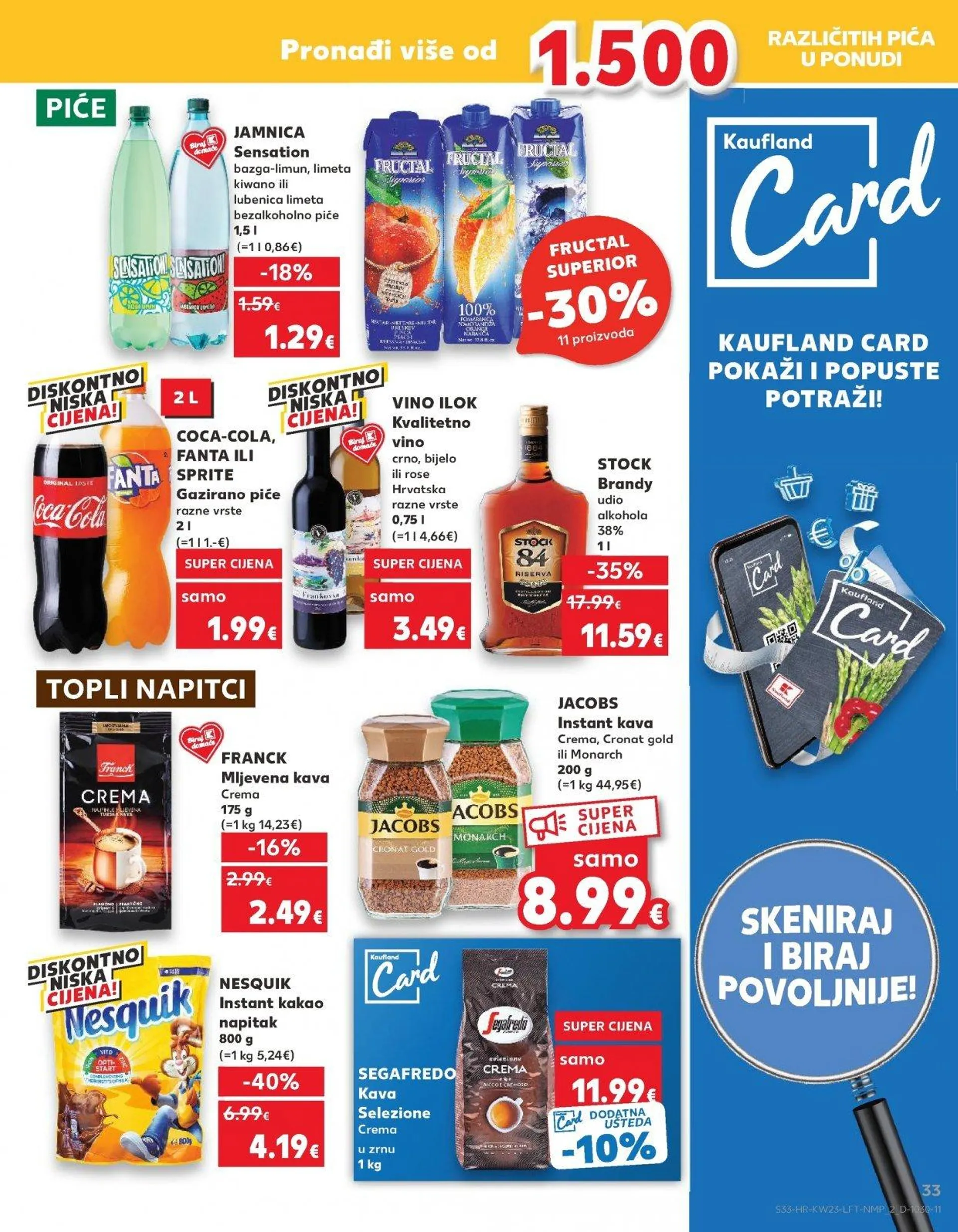 Katalog Kaufland katalog do 11.06.2024 od 5. lipnja do 11. lipnja 2024. - Pregled Stranica 33