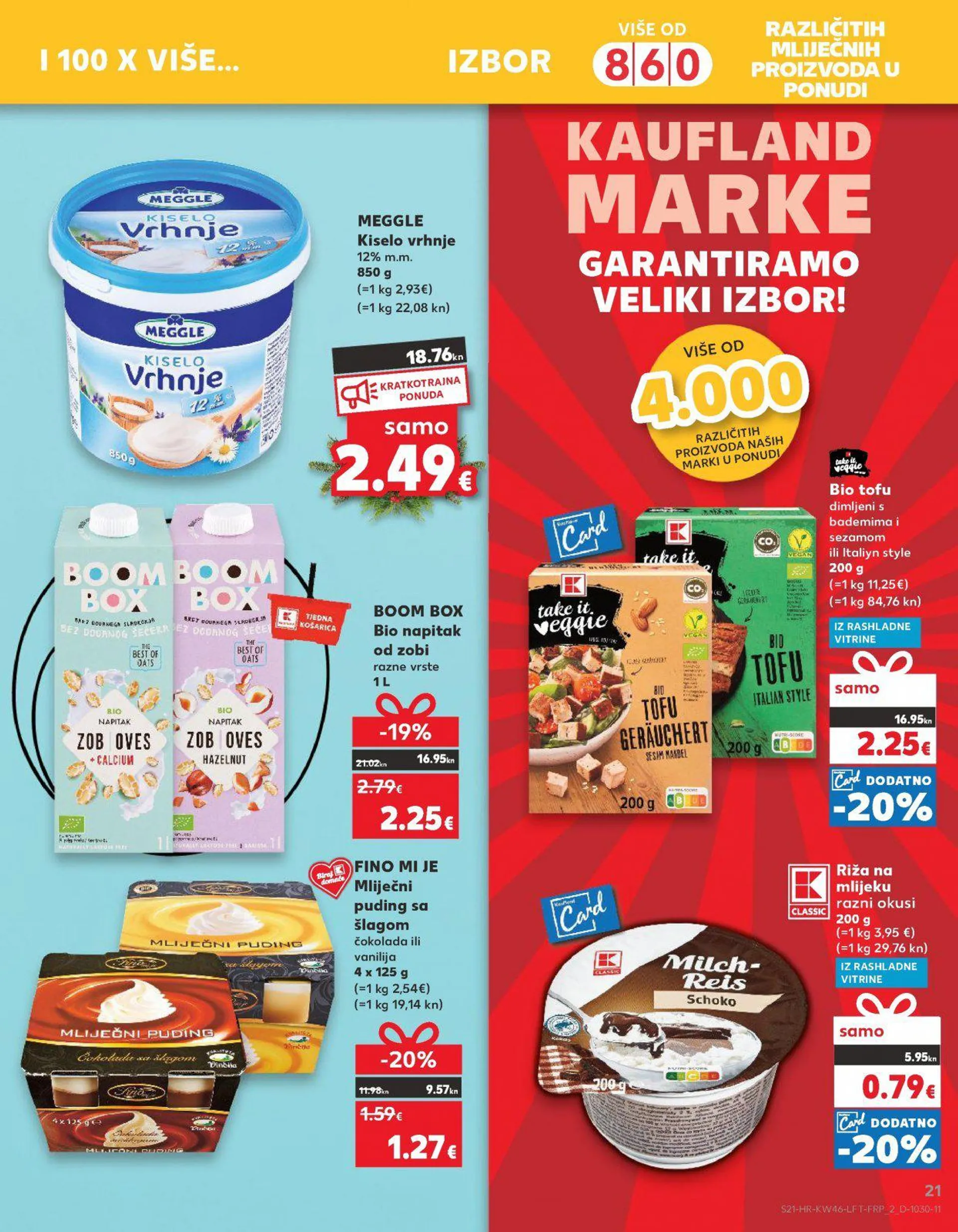 Katalog Kaufland katalog do 21.11.2023 od 15. studenoga do 21. studenoga 2023. - Pregled Stranica 21