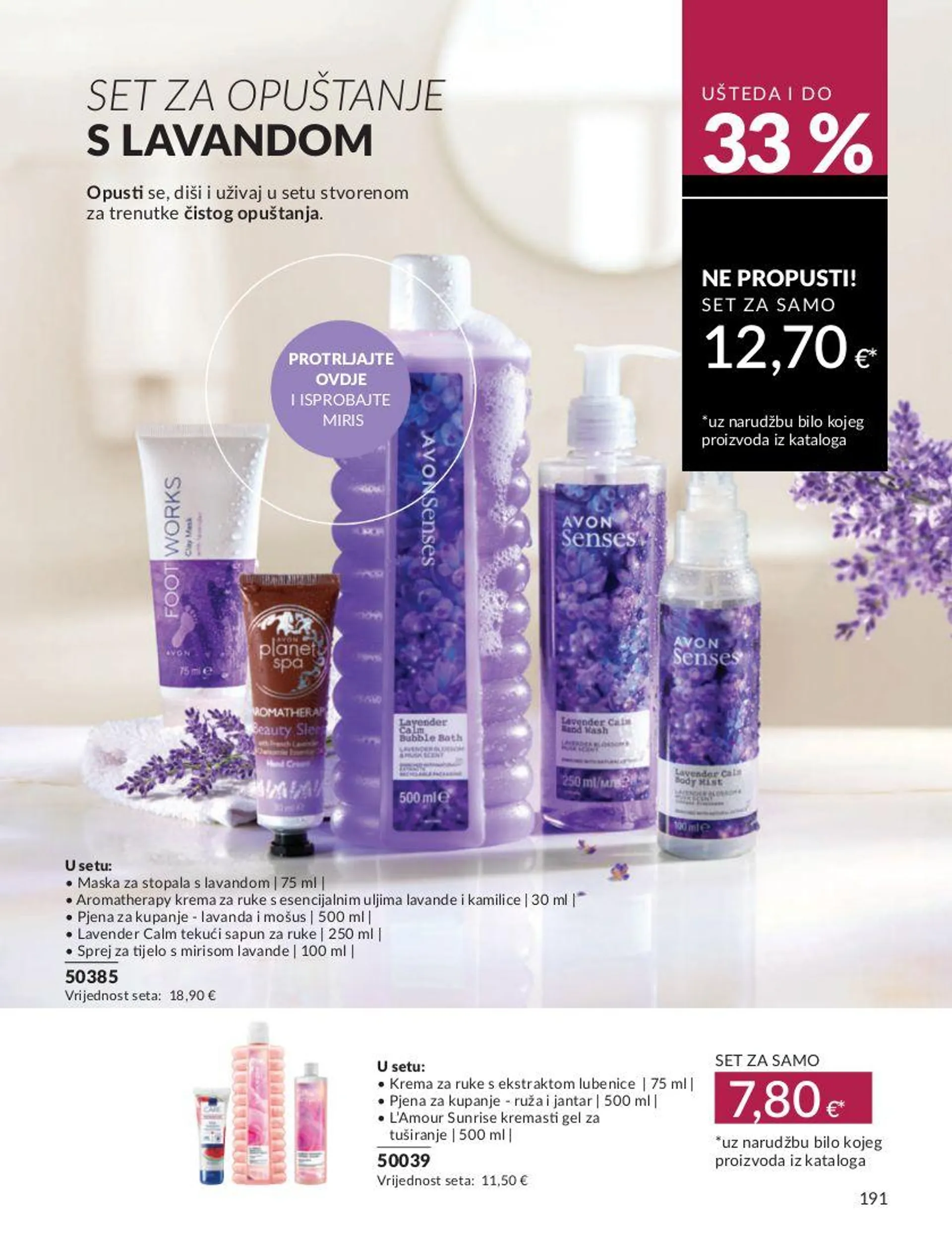 Katalog Avon od 2. rujna do 6. listopada 2024. - Pregled Stranica 191