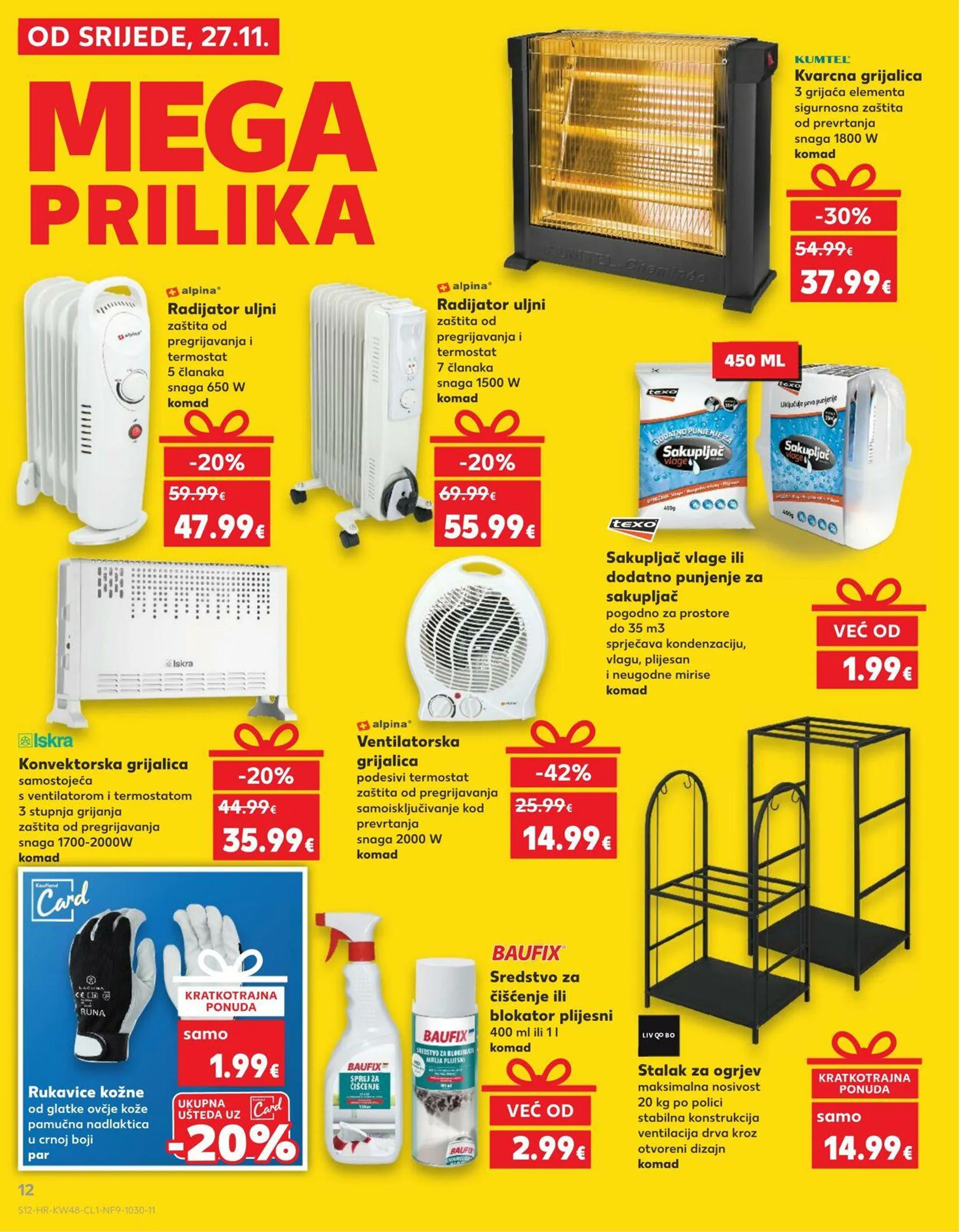 Katalog Kaufland od 27. studenoga do 3. prosinca 2024. - Pregled Stranica 12