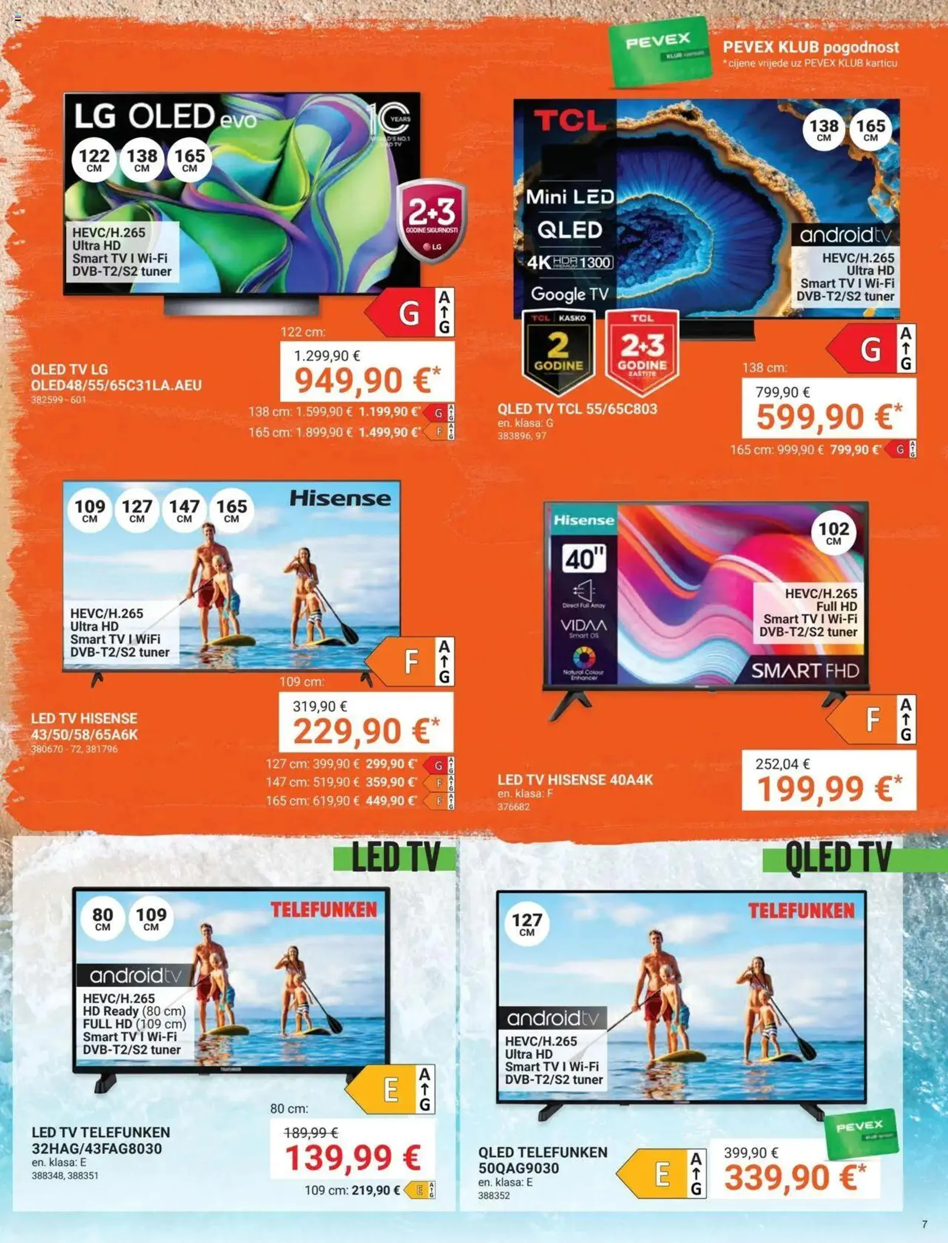 Katalog Katalog Pevex od 25. srpnja do 26. kolovoza 2024. - Pregled Stranica 7