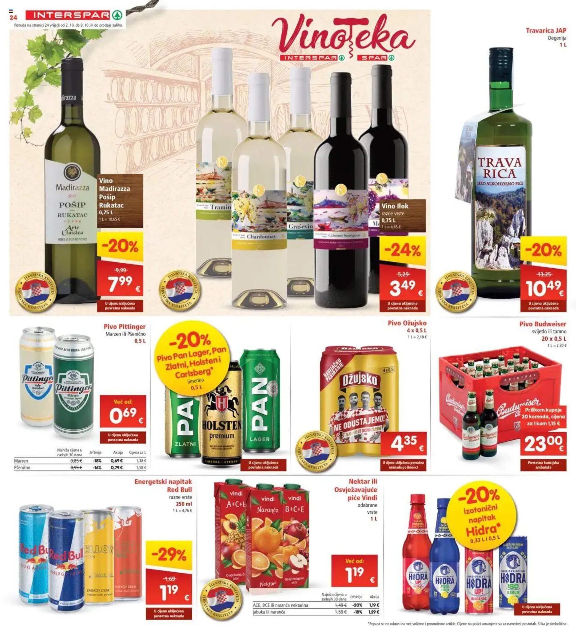 Katalog Katalog Interspar od 2. listopada do 8. listopada 2024. - Pregled Stranica 24