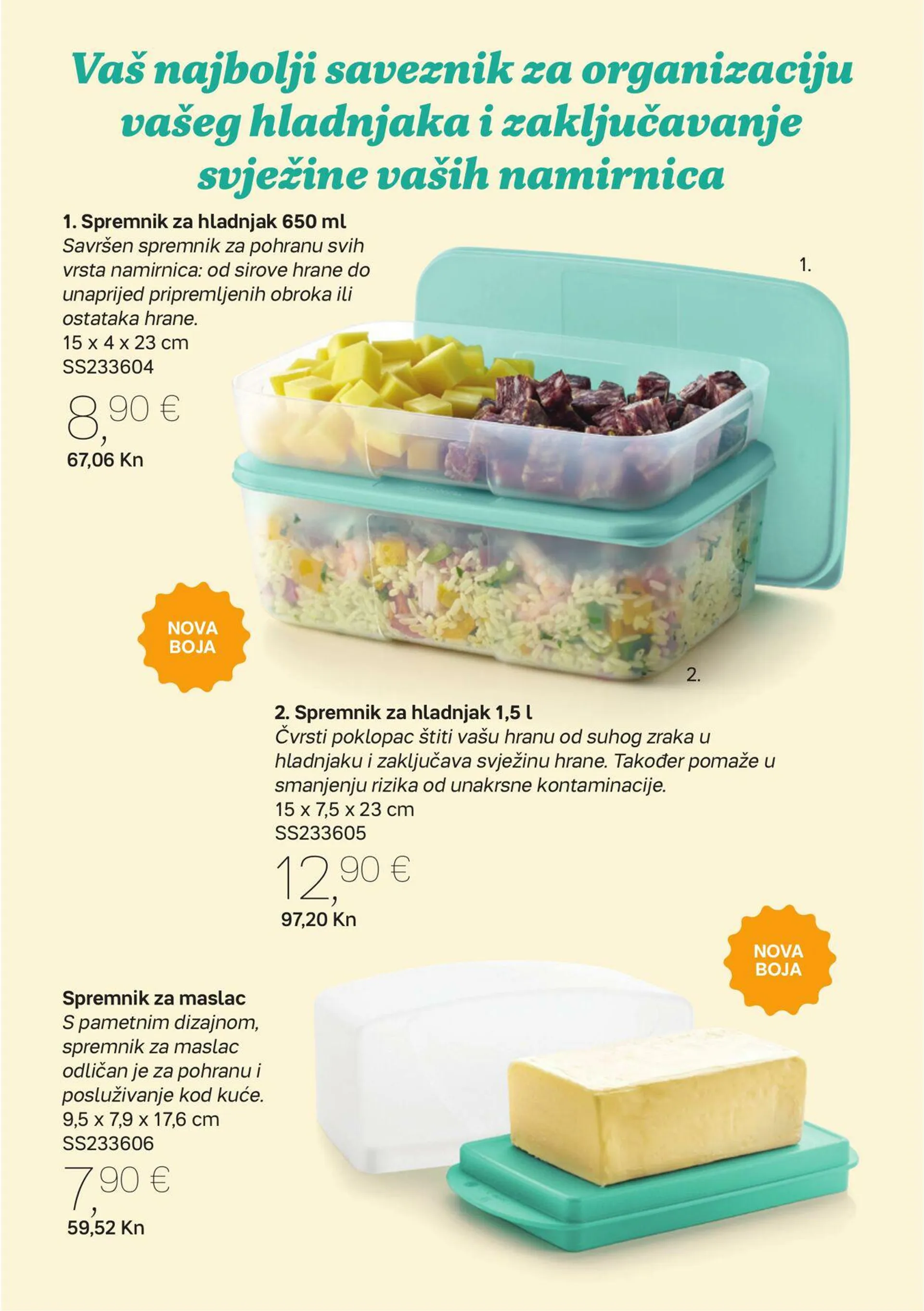 Katalog Tupperware od 4. rujna do 1. listopada 2023. - Pregled Stranica 3