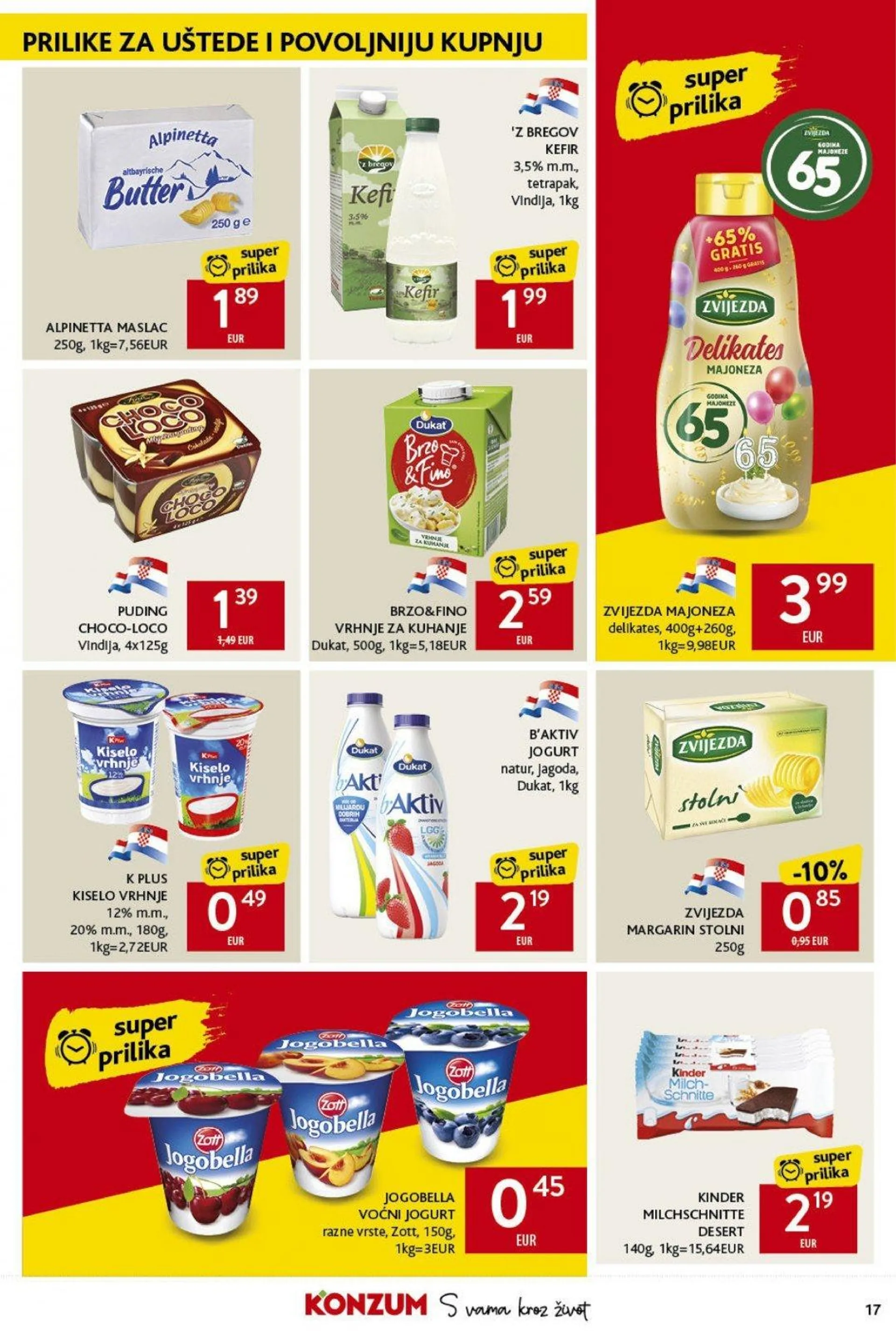 Katalog Konzum katalog do 02.10.2024 od 26. rujna do 2. listopada 2024. - Pregled Stranica 17