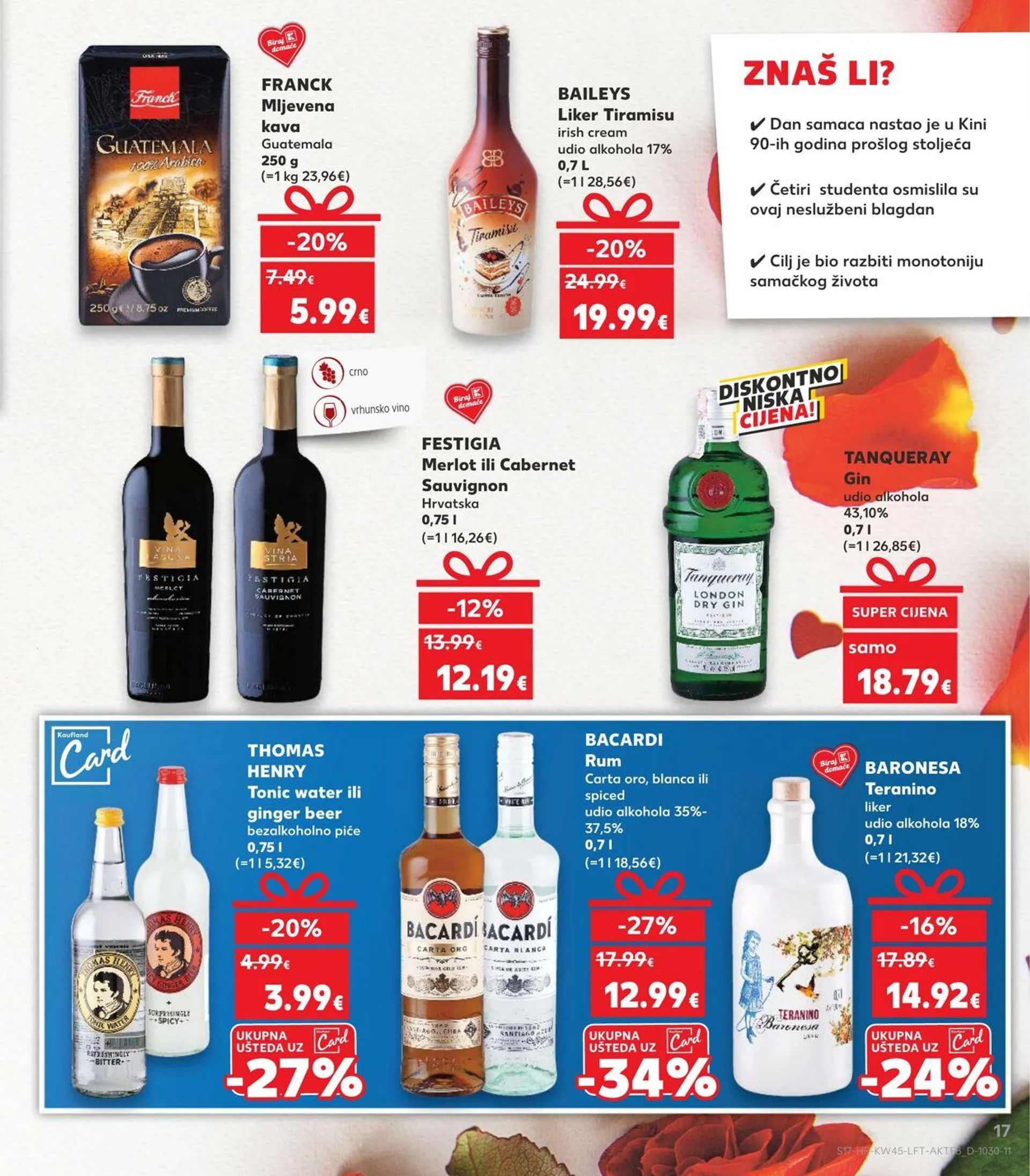 Katalog Kaufland od 6. studenoga do 12. studenoga 2024. - Pregled Stranica 17