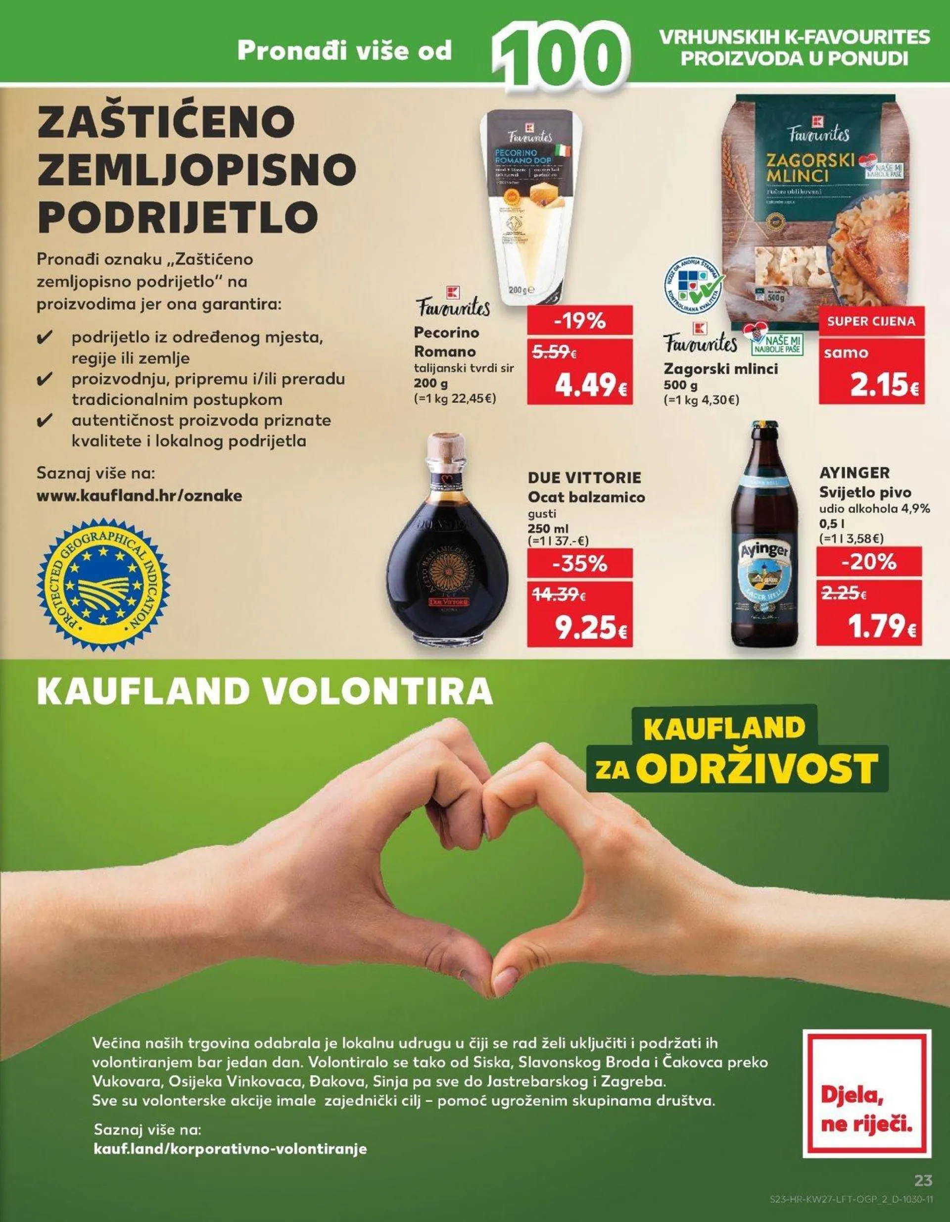 Katalog Kaufland katalog do 09.07.2024 od 3. srpnja do 9. srpnja 2024. - Pregled Stranica 23