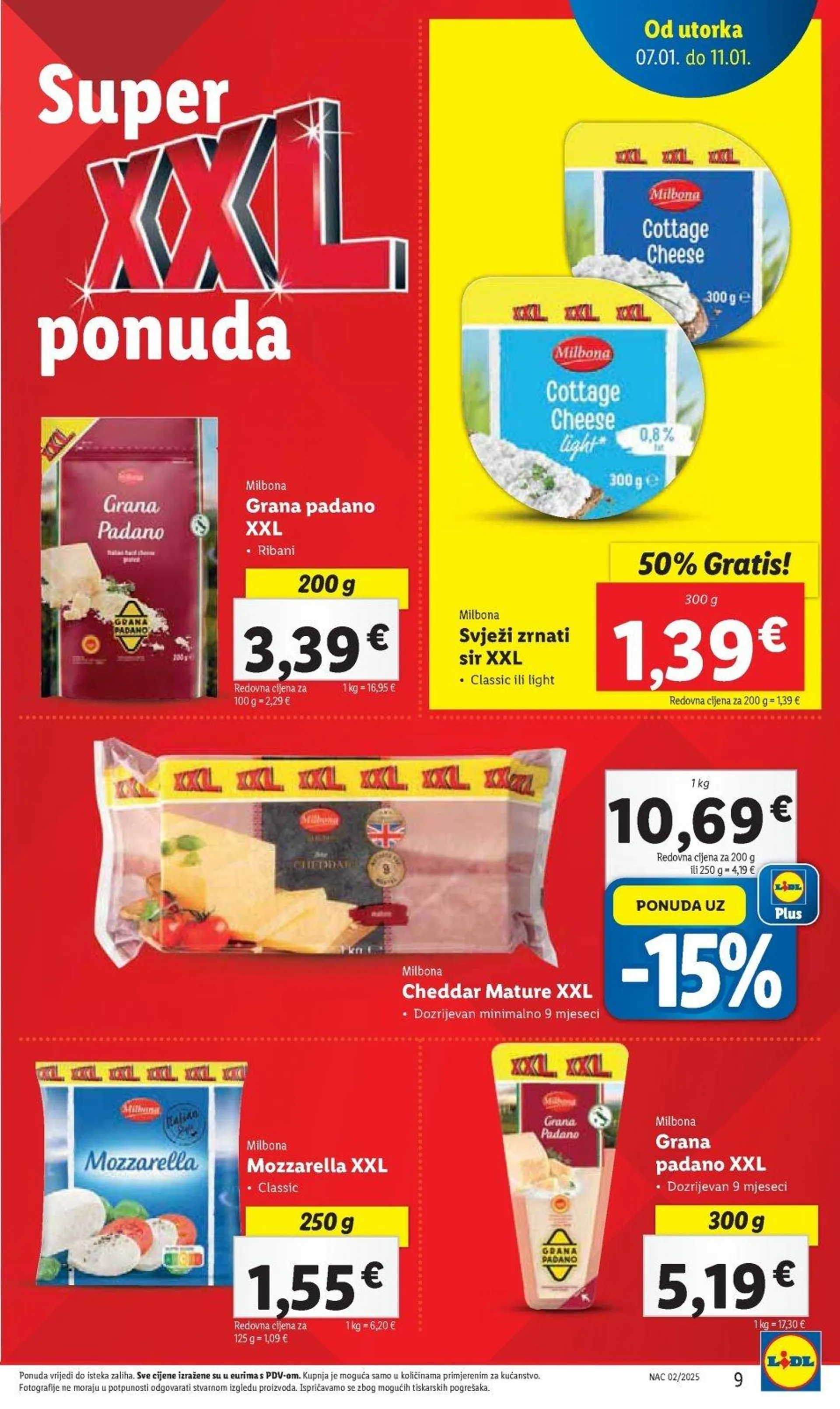 Katalog Lidl katalog do 11.01.2025 od 8. siječnja do 11. siječnja 2025. - Pregled Stranica 9