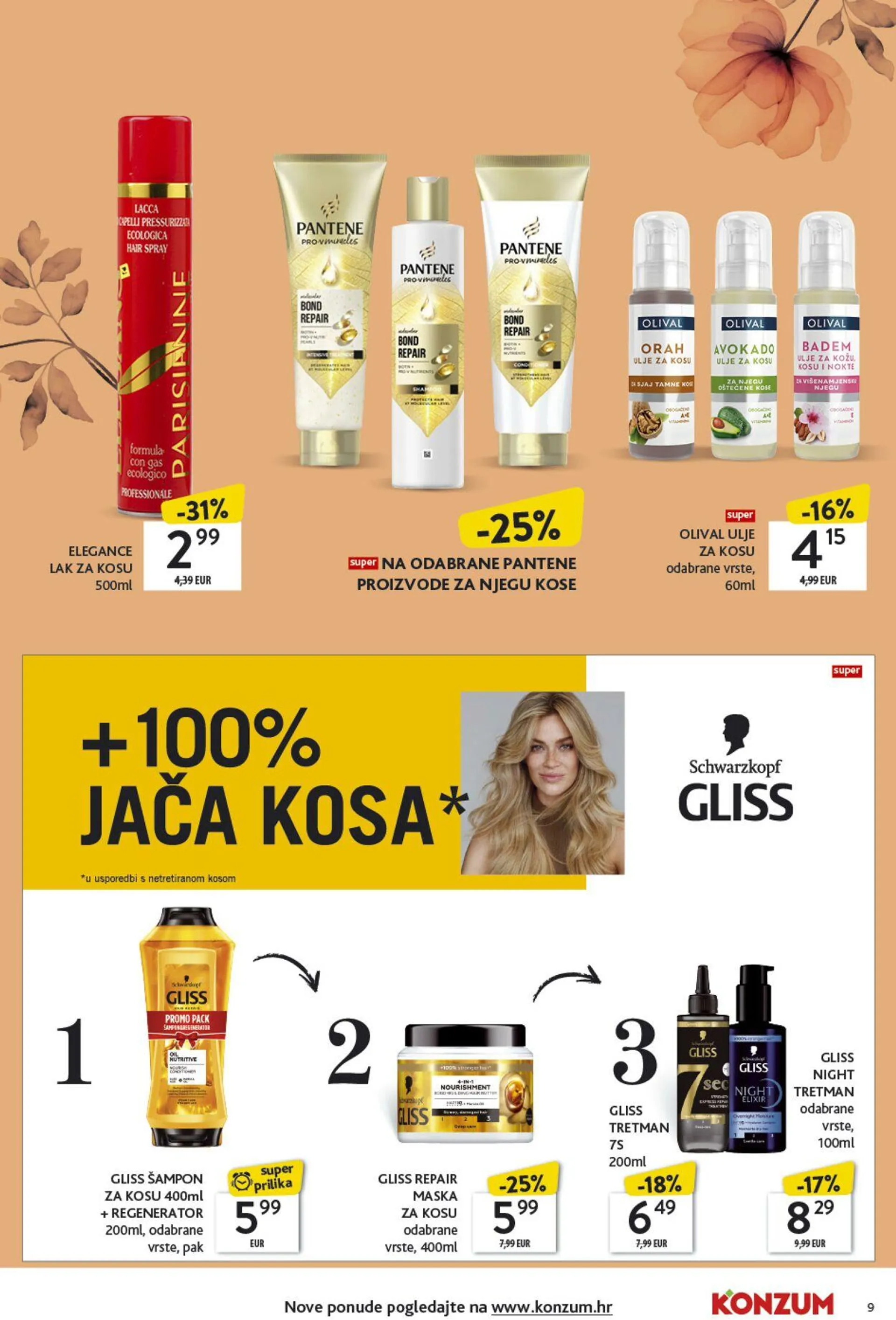 Katalog Konzum od 19. rujna do 6. listopada 2024. - Pregled Stranica 9