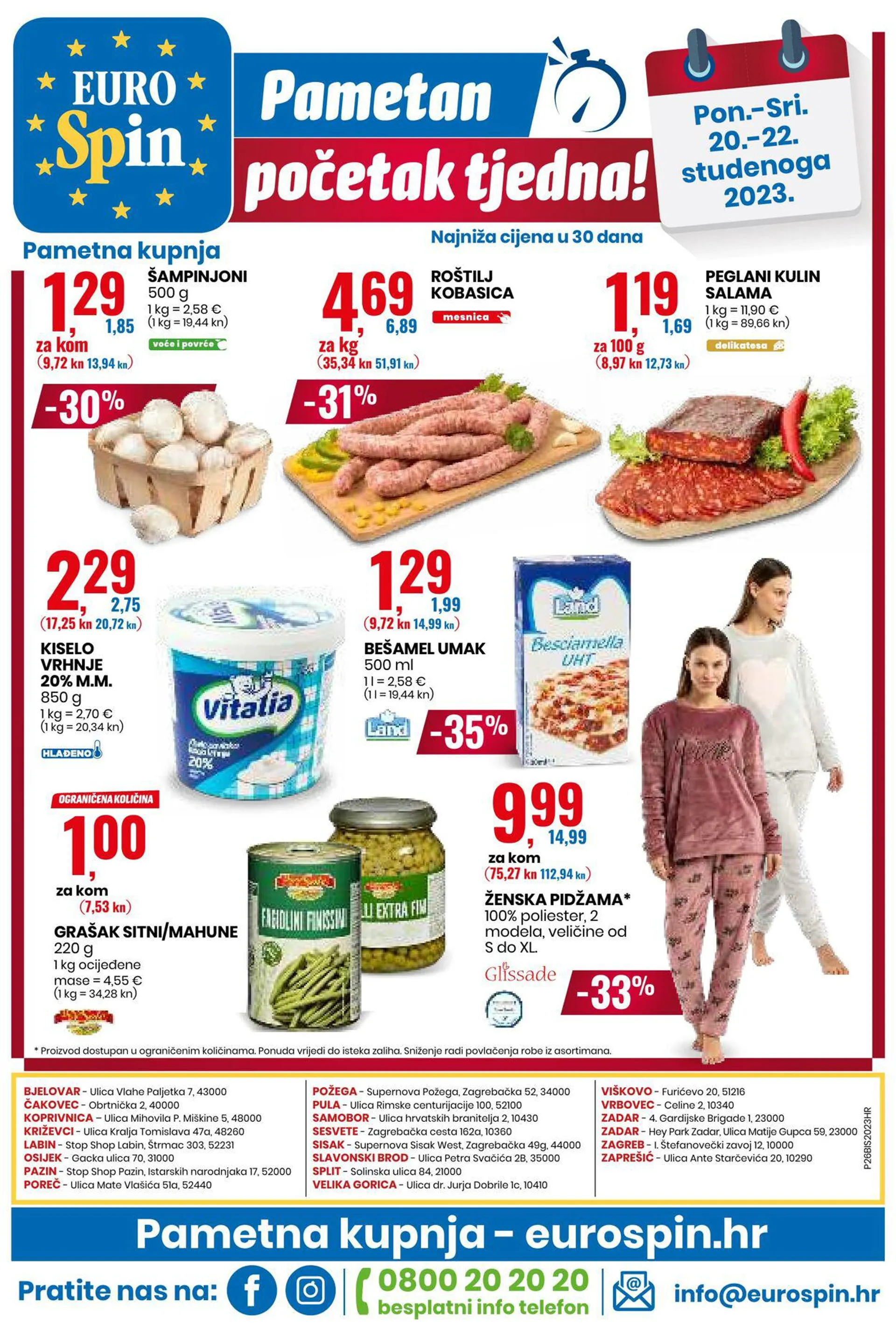 Katalog Eurospin - Black Friday 2023 od 16. studenoga do 22. studenoga 2023. - Pregled Stranica 16