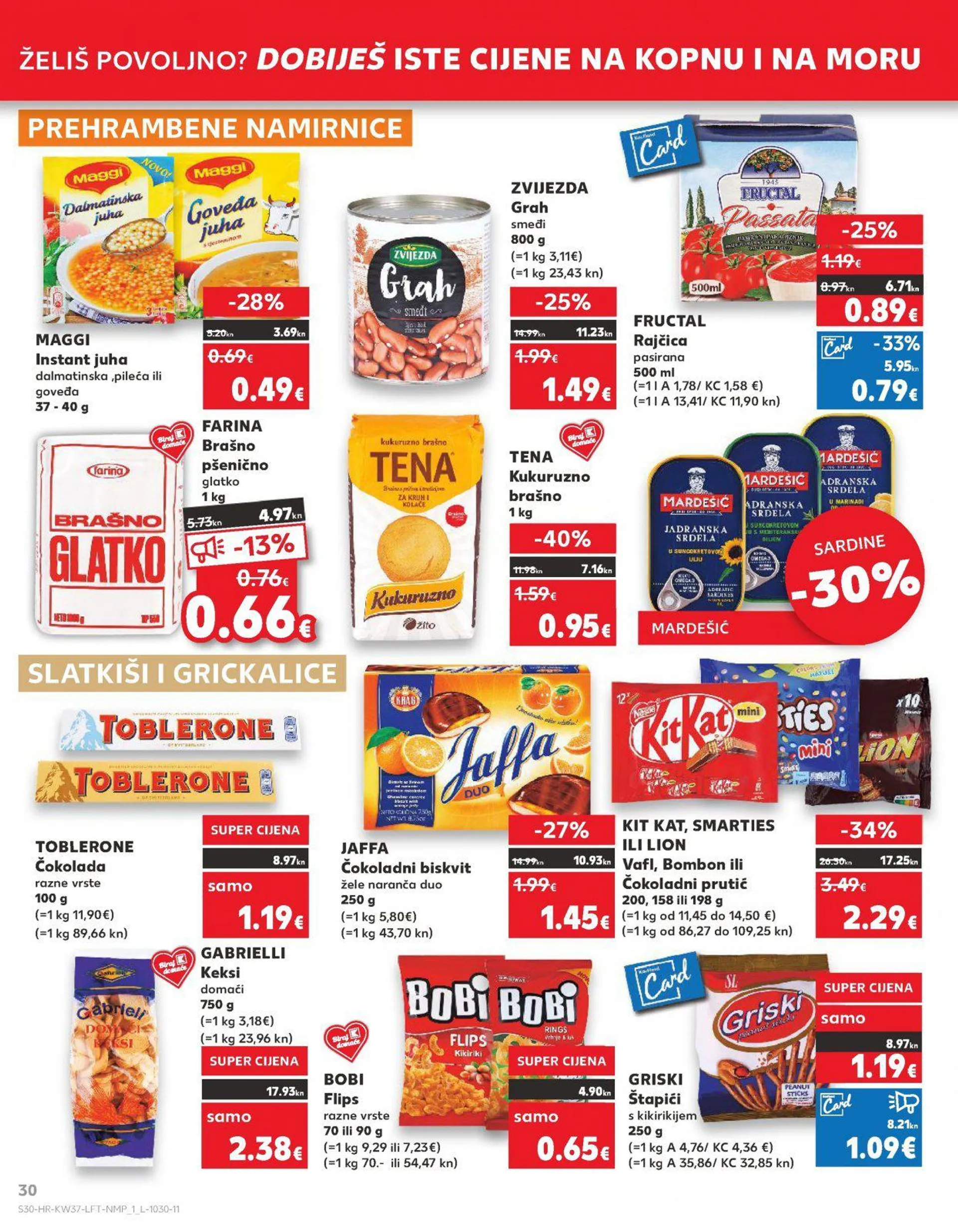 Katalog Kaufland katalog do 19.09.2023 od 13. rujna do 19. rujna 2023. - Pregled Stranica 30