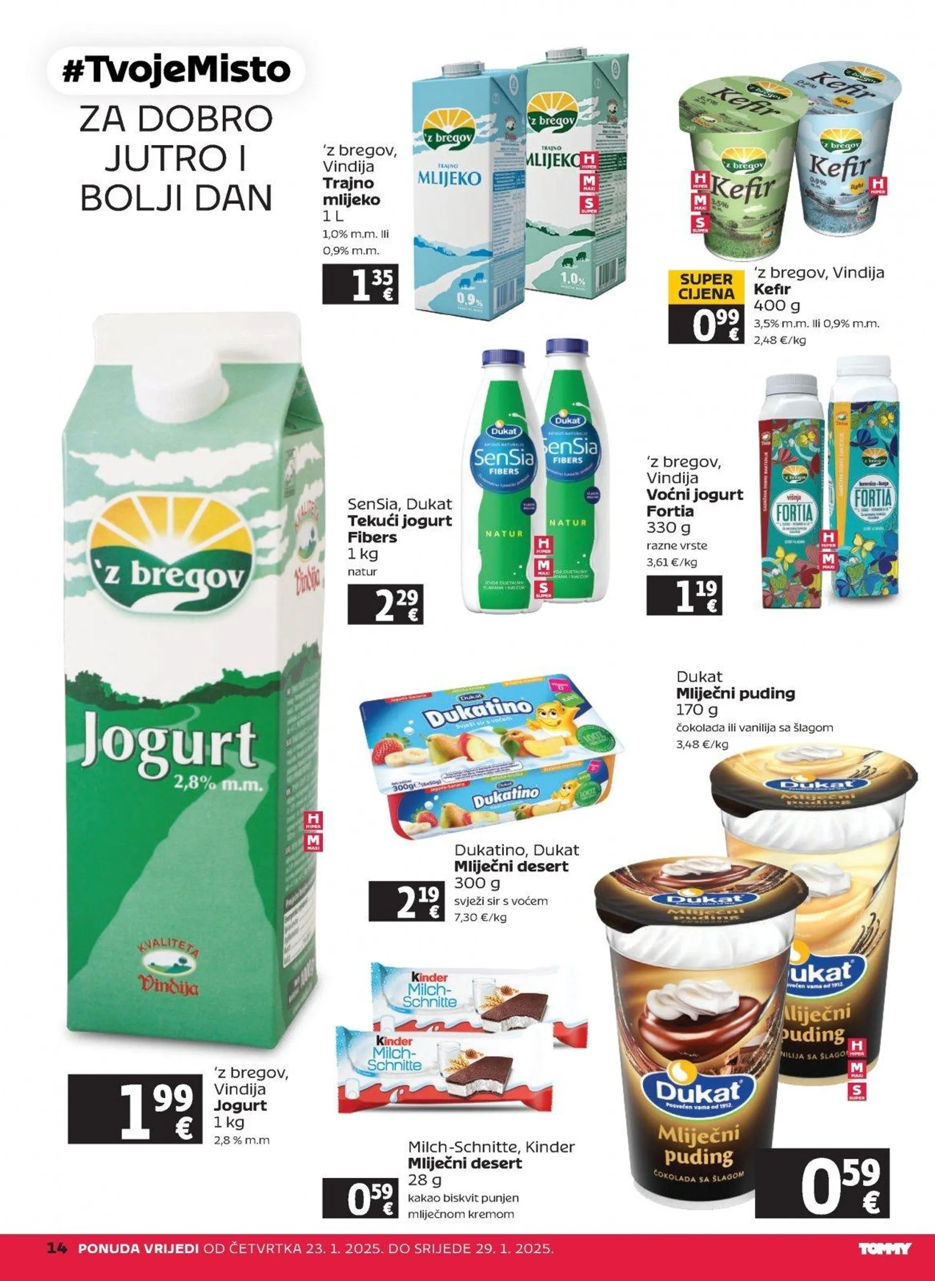 Katalog Tommy katalog do 29.01.2025 od 23. siječnja do 29. siječnja 2025. - Pregled Stranica 14