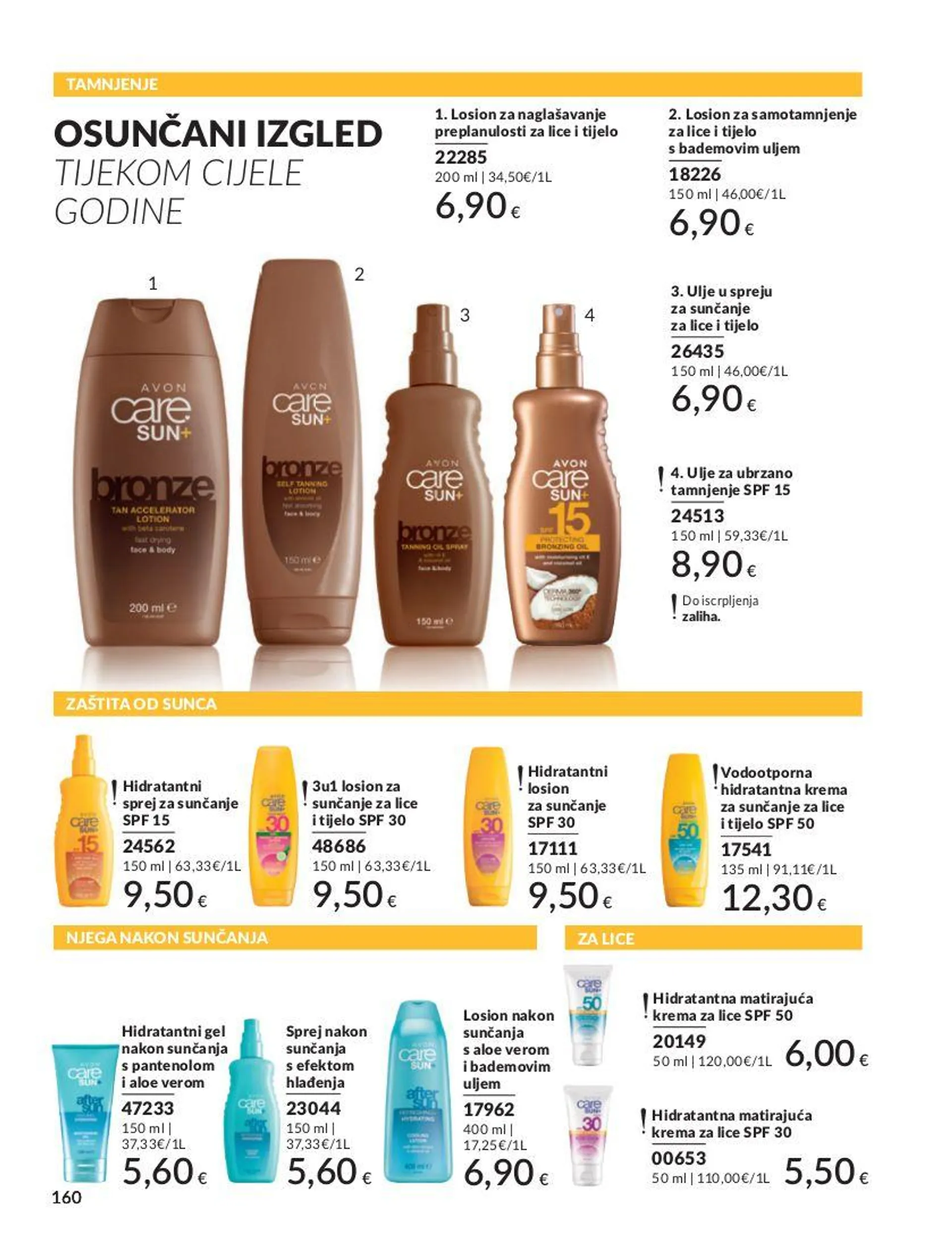 Katalog Avon od 3. siječnja do 17. siječnja 2025. - Pregled Stranica 160