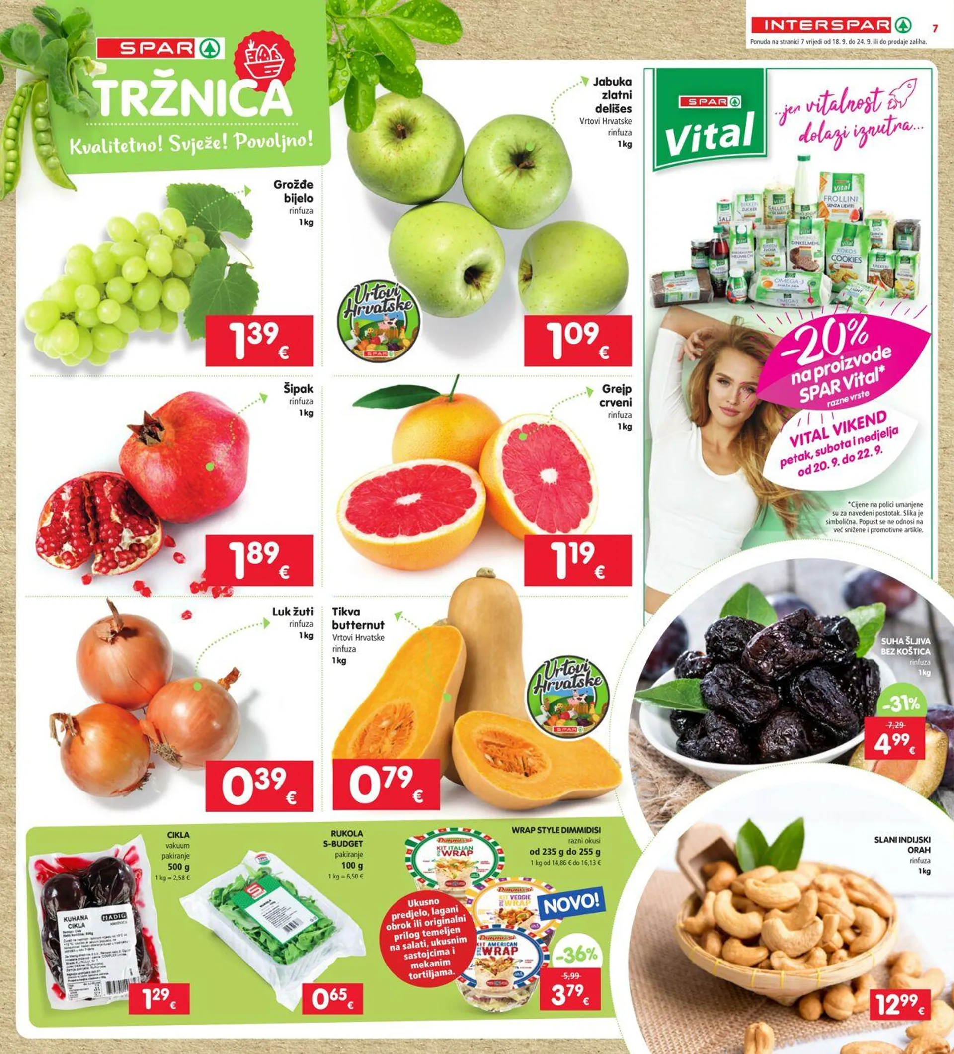 Katalog Spar od 20. rujna do 2. listopada 2024. - Pregled Stranica 7