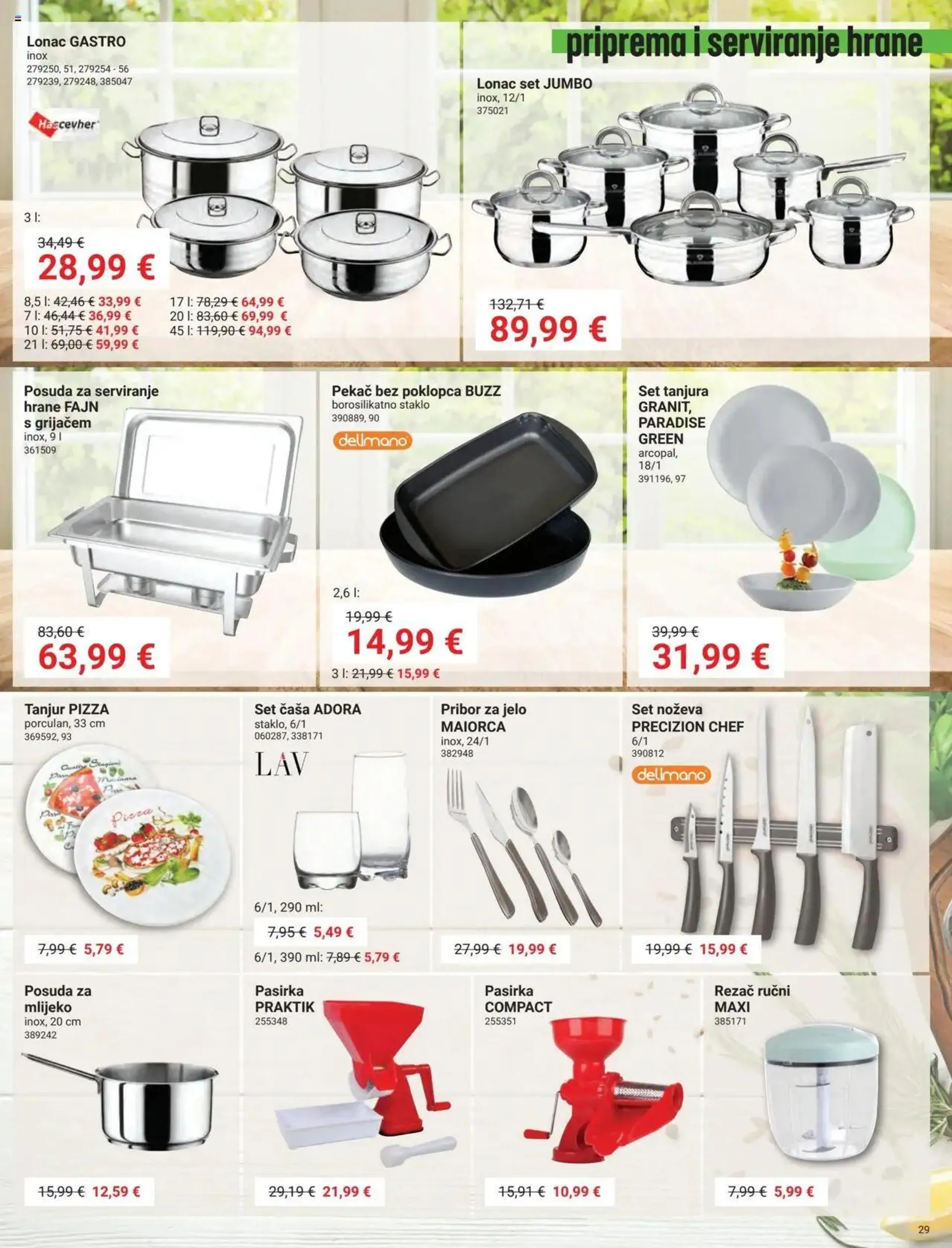 Katalog Katalog Pevex od 25. srpnja do 26. kolovoza 2024. - Pregled Stranica 29