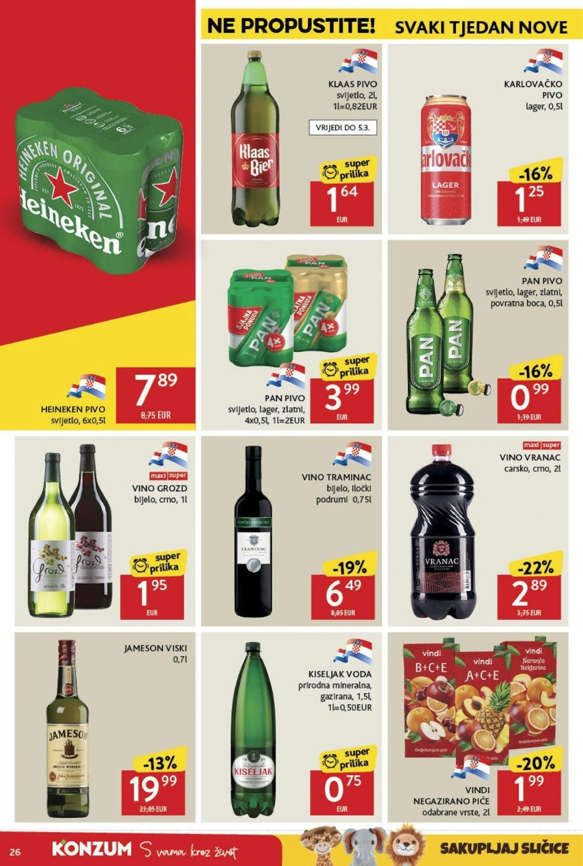 Katalog Konzum katalog do 26.02.2025 od 20. veljače do 26. veljače 2025. - Pregled Stranica 26