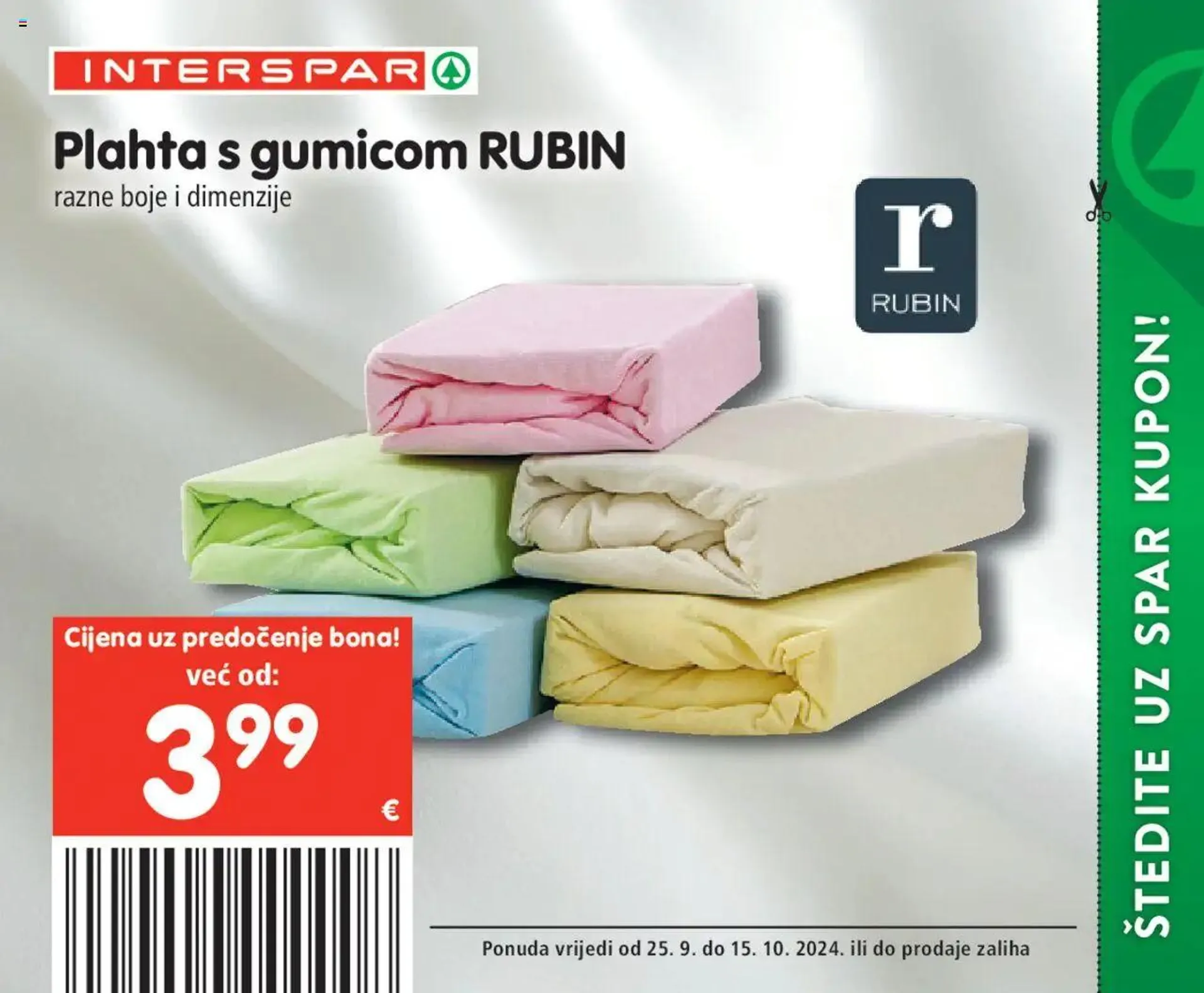 Katalog Posebne pogodnosti Interspar od 25. rujna do 15. listopada 2024. - Pregled Stranica 16