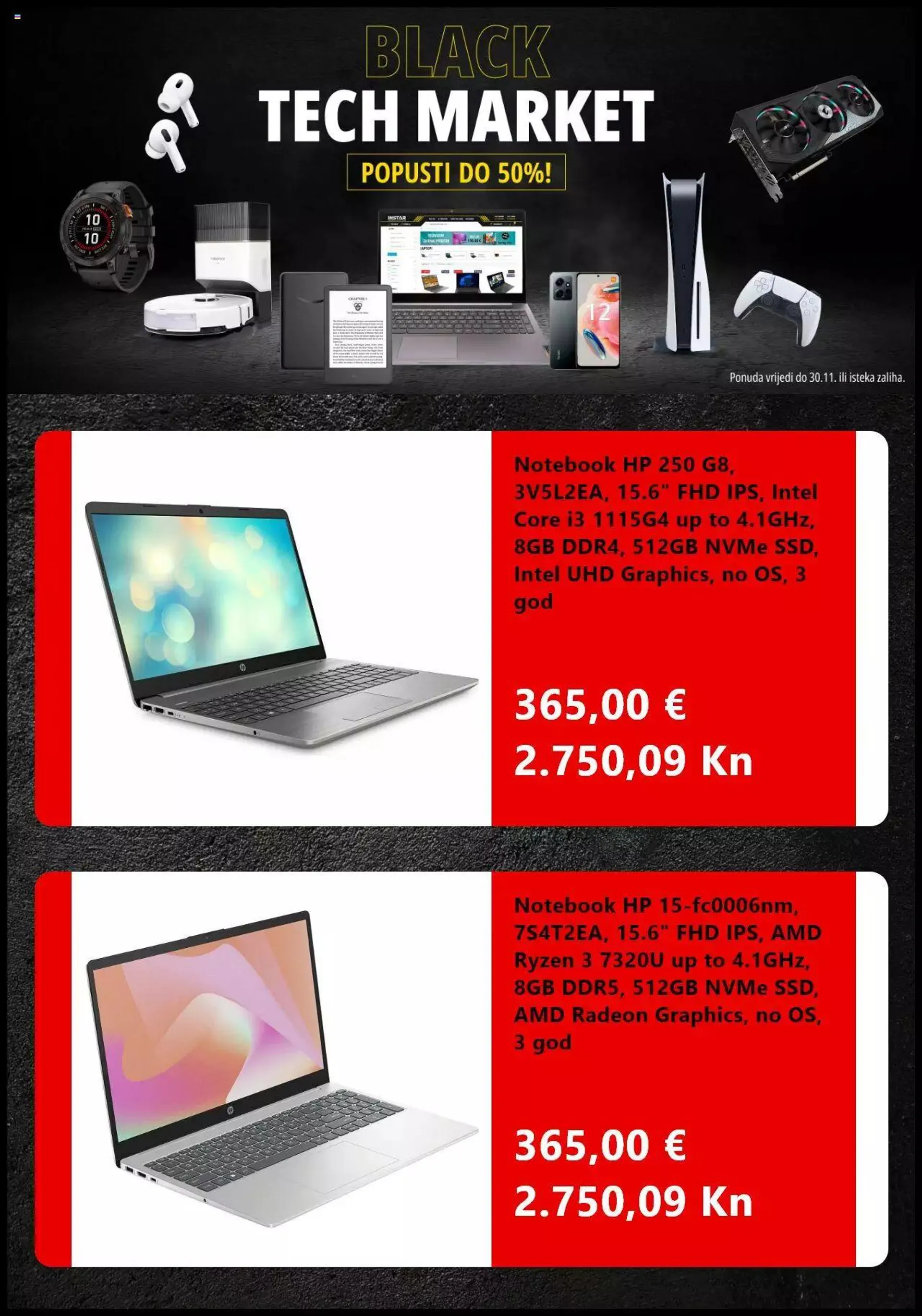 Katalog Black Friday Instar od 13. studenoga do 8. prosinca 2023. - Pregled Stranica 3