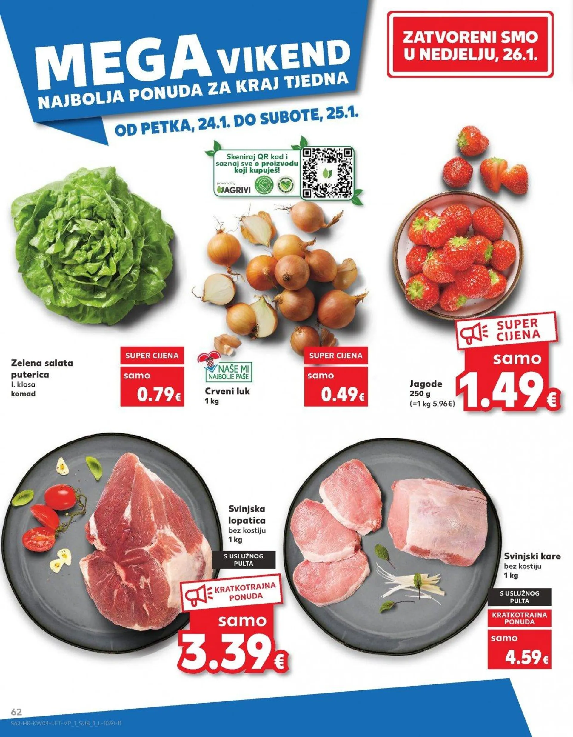 Katalog Kaufland katalog do 28.01.2025 od 22. siječnja do 28. siječnja 2025. - Pregled Stranica 62