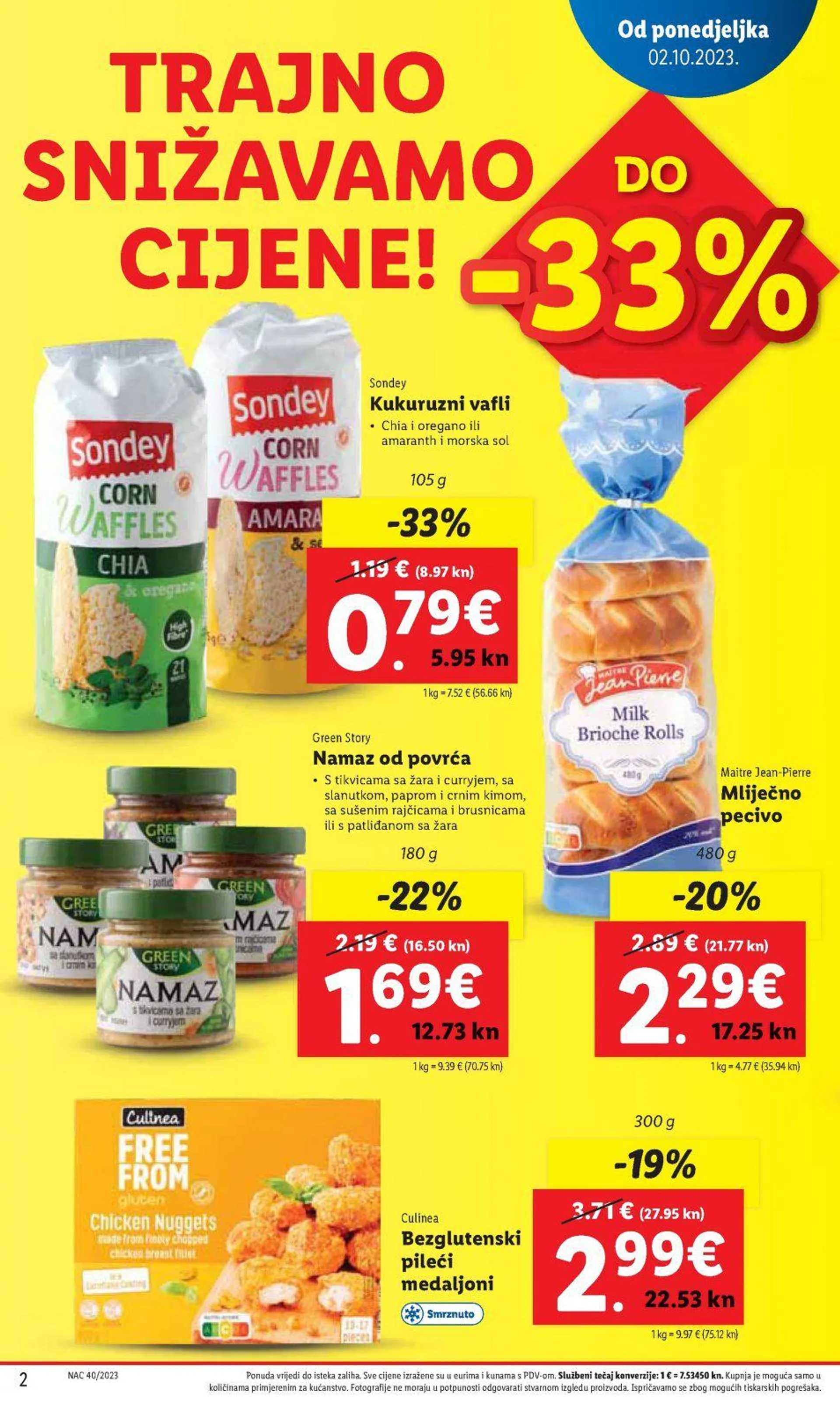 Katalog Lidl katalog do 08.10.2023 od 28. rujna do 8. listopada 2023. - Pregled Stranica 2