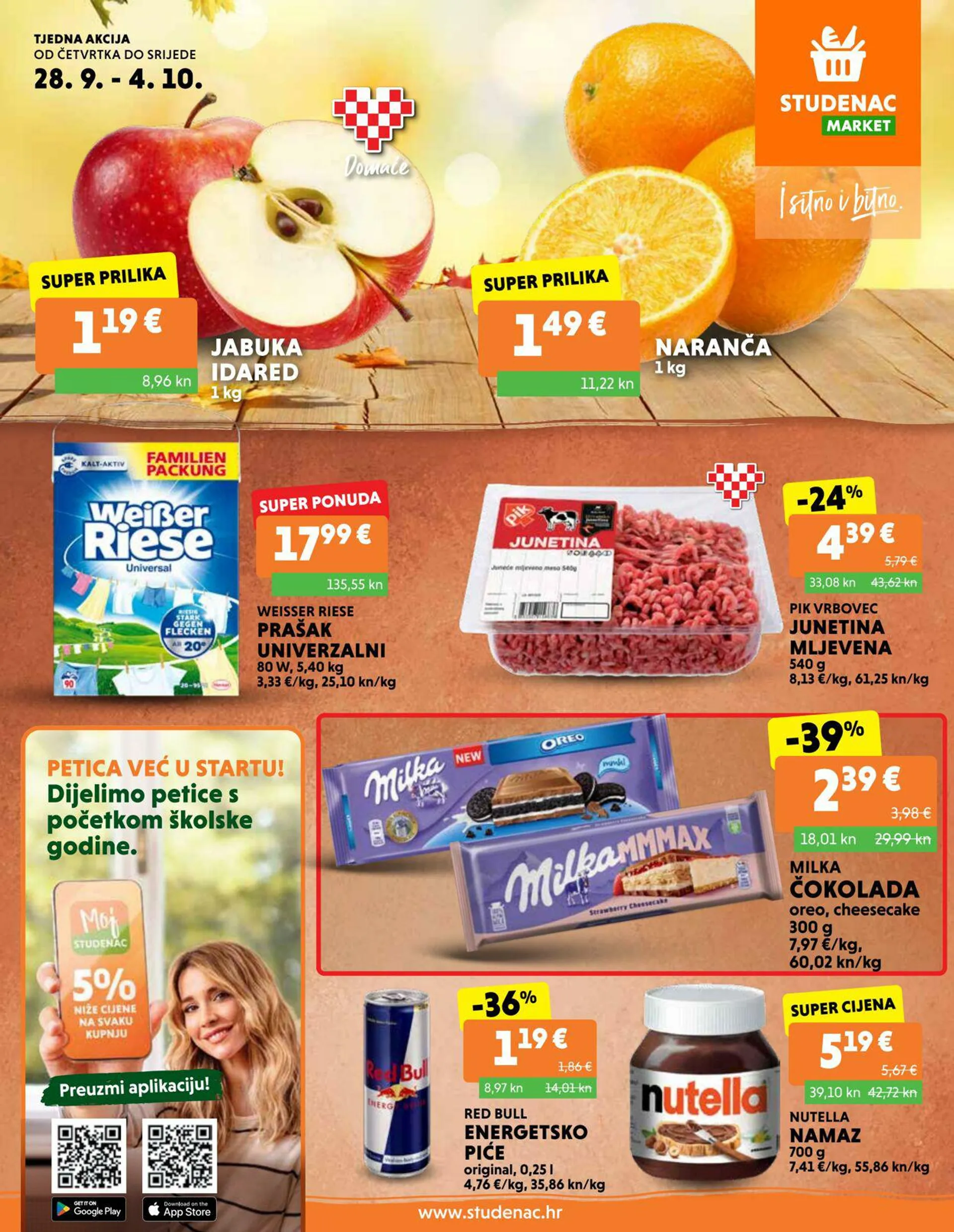 Katalog Studenac od 28. rujna do 4. listopada 2023. - Pregled Stranica 1