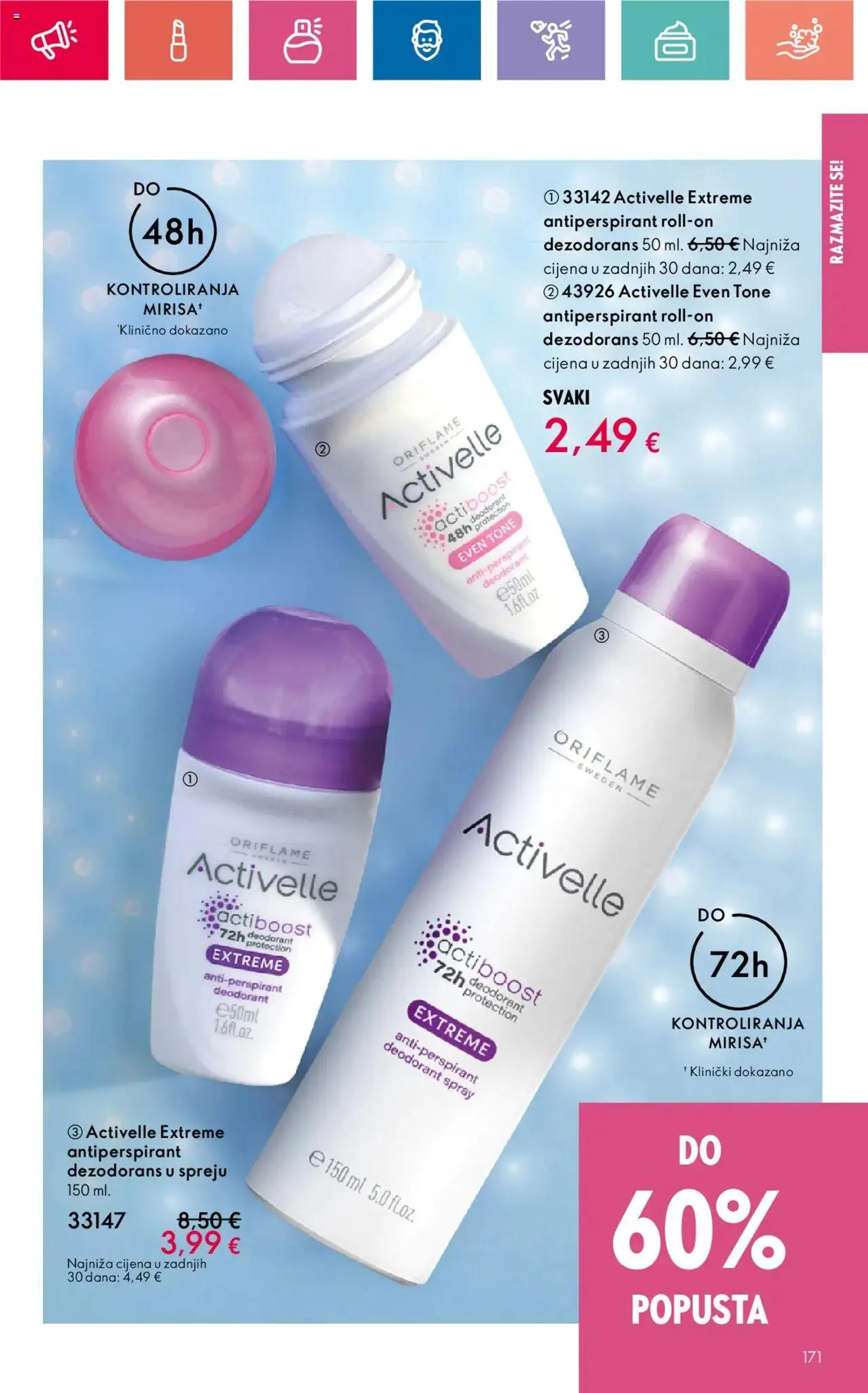 Katalog Katalog Oriflame od 3. listopada do 23. listopada 2024. - Pregled Stranica 171