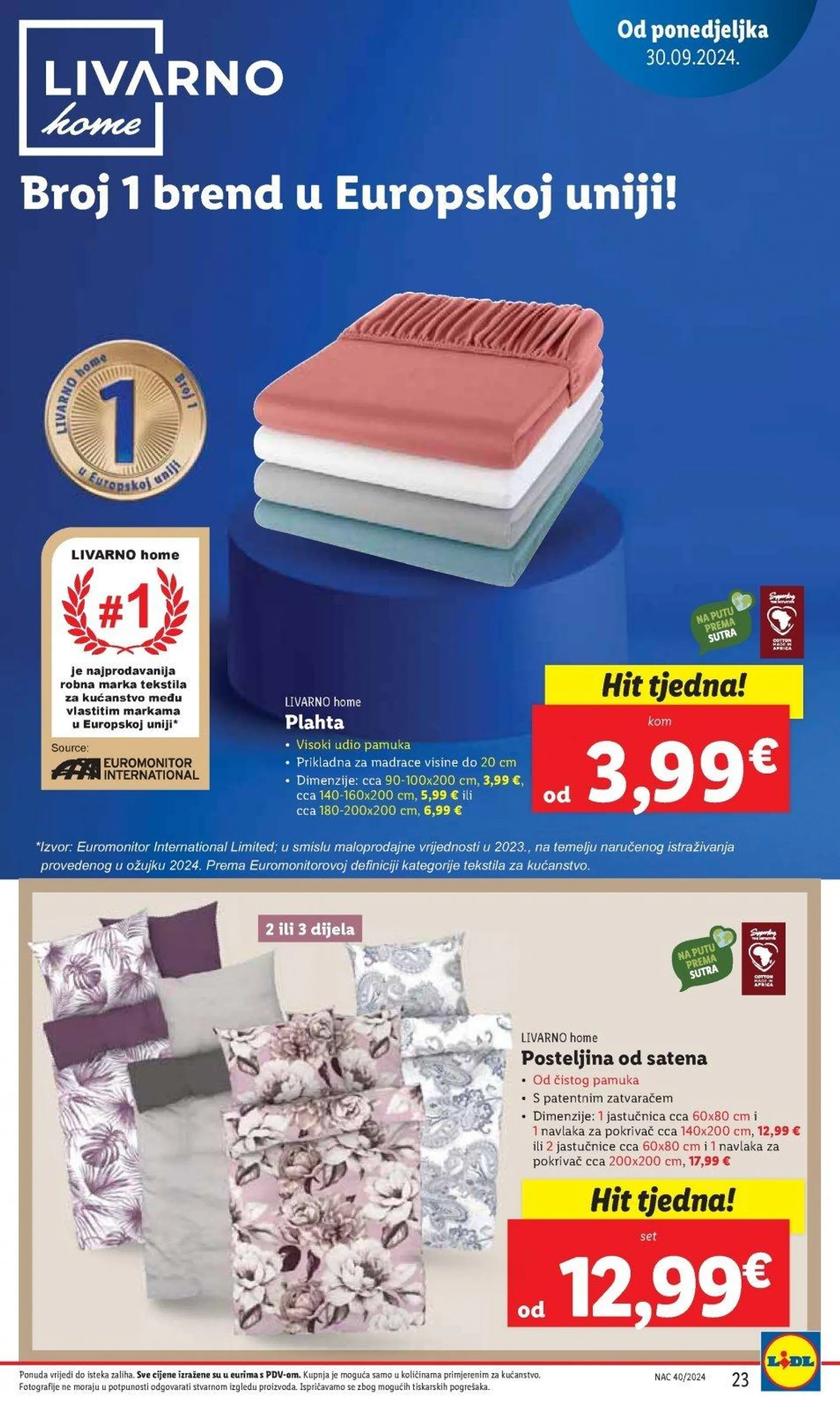 Katalog Lidl katalog do 06.10.2024 od 27. rujna do 6. listopada 2024. - Pregled Stranica 23