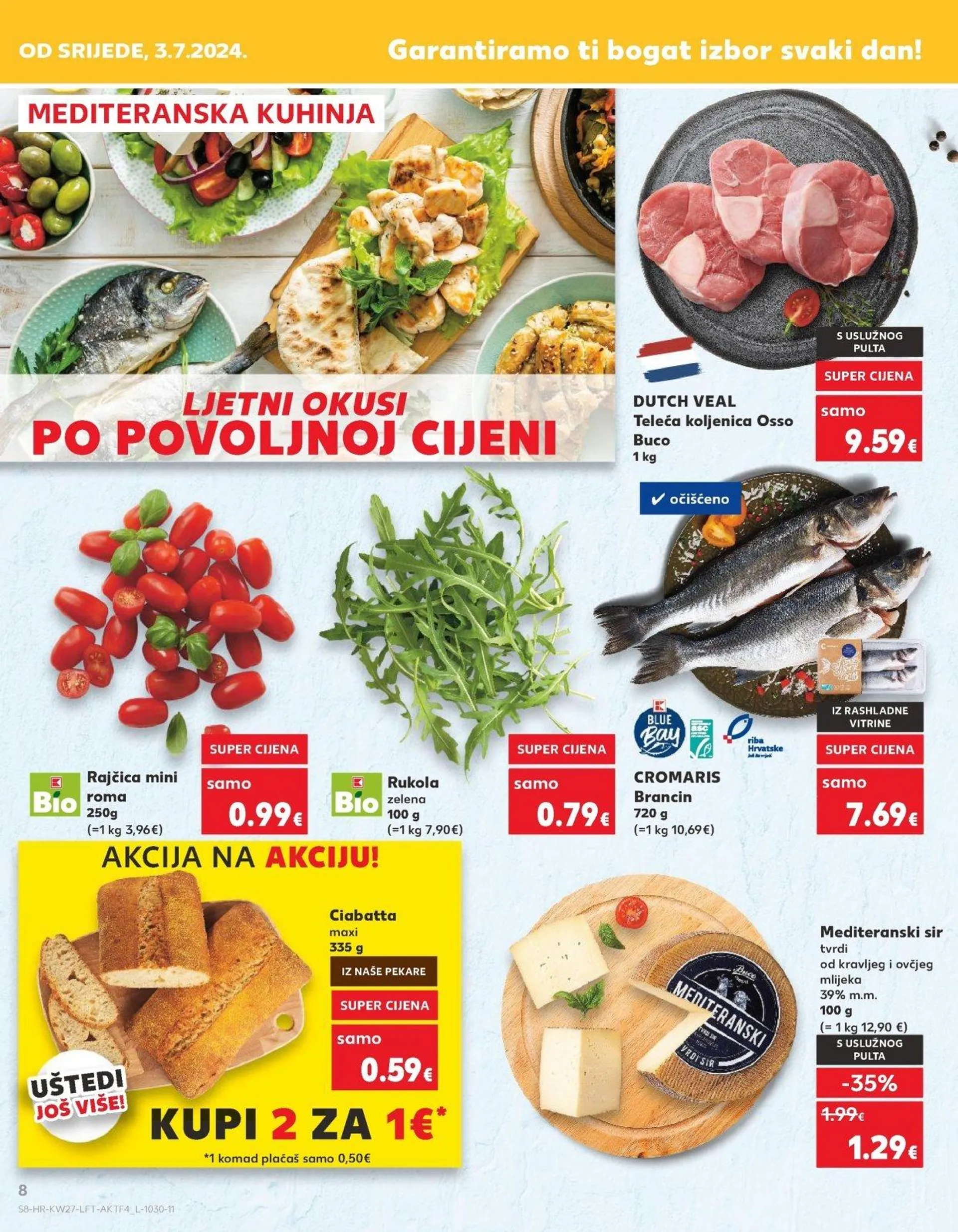 Katalog Kaufland katalog do 09.07.2024 od 3. srpnja do 9. srpnja 2024. - Pregled Stranica 8