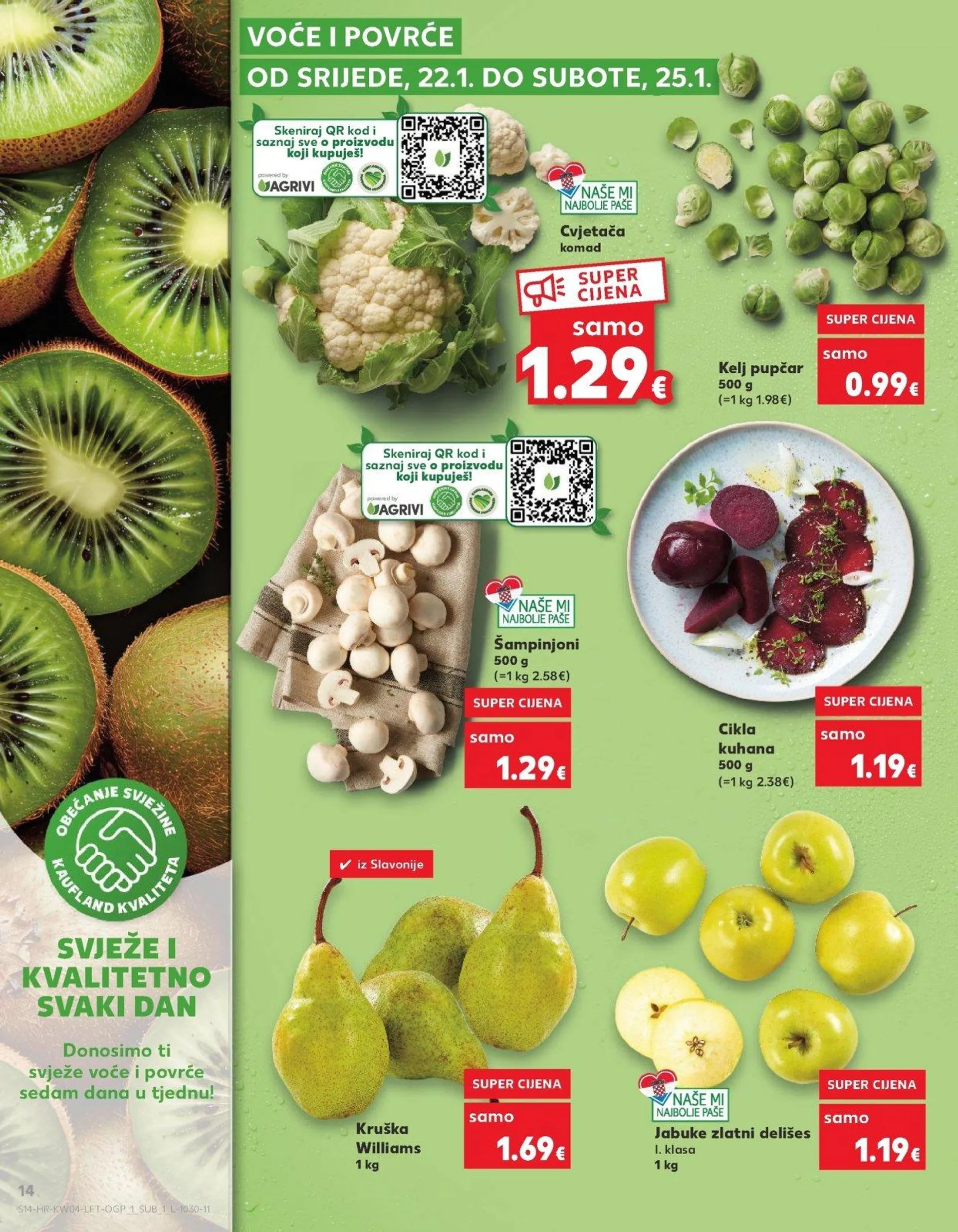 Katalog Kaufland katalog do 28.01.2025 od 22. siječnja do 28. siječnja 2025. - Pregled Stranica 14