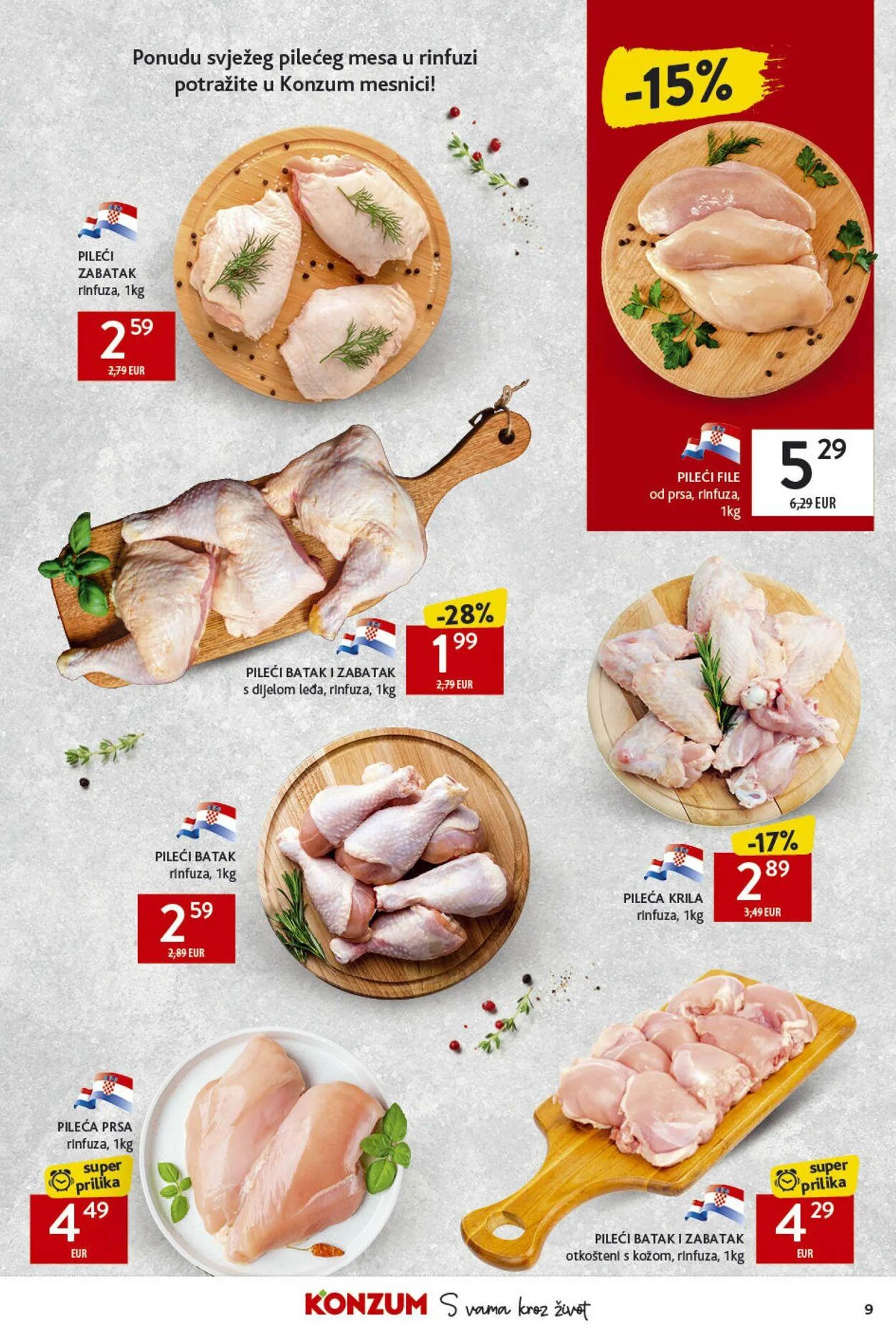 Katalog Konzum od 8. siječnja do 15. siječnja 2025. - Pregled Stranica 9