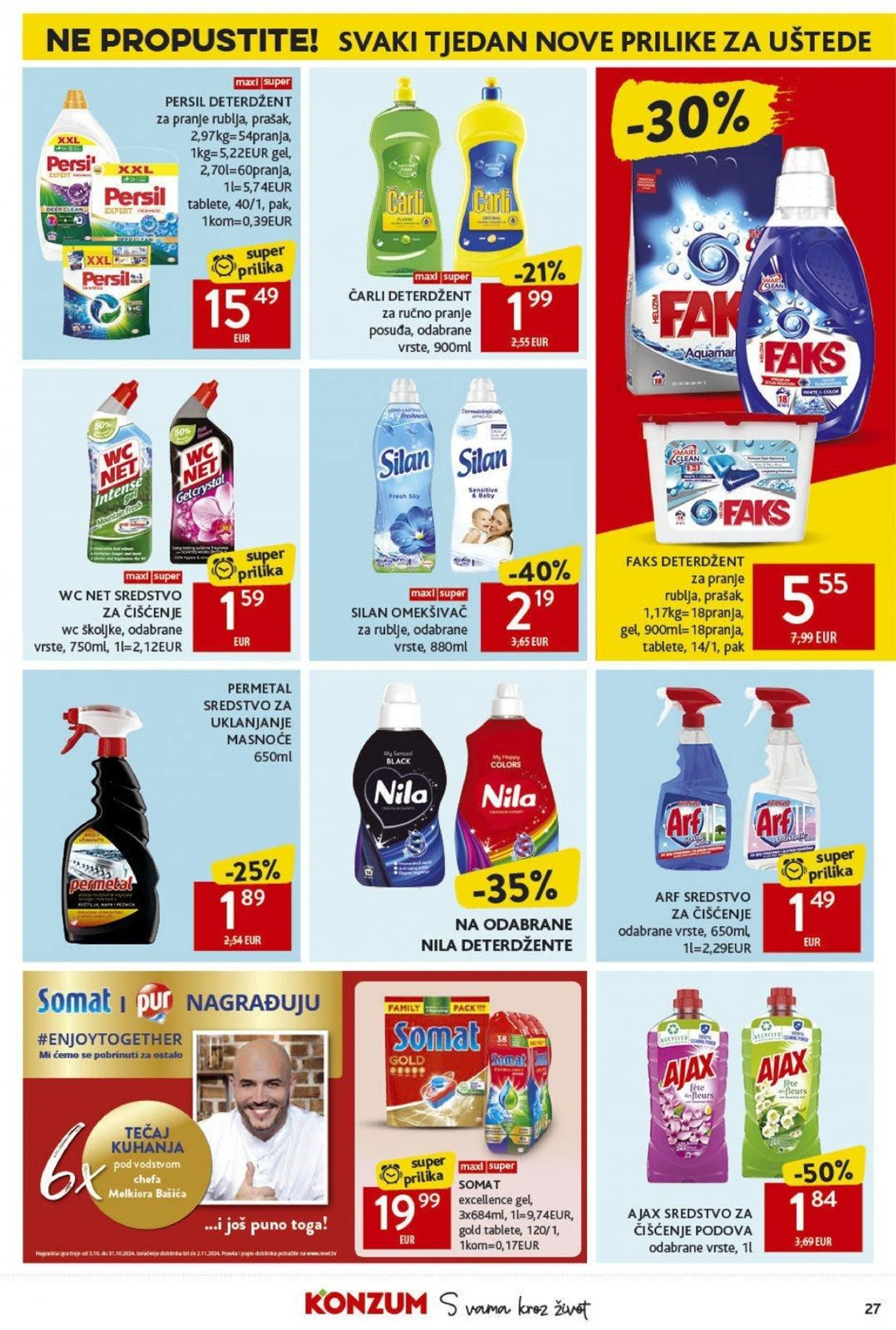 Katalog Konzum katalog do 23.10.2024 od 17. listopada do 23. listopada 2024. - Pregled Stranica 27