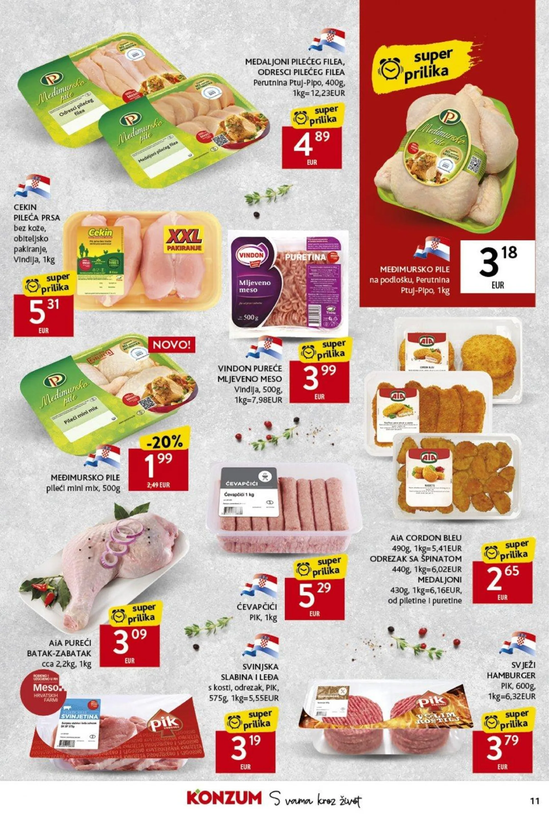 Katalog Konzum katalog do 29.01.2025 od 23. siječnja do 29. siječnja 2025. - Pregled Stranica 11