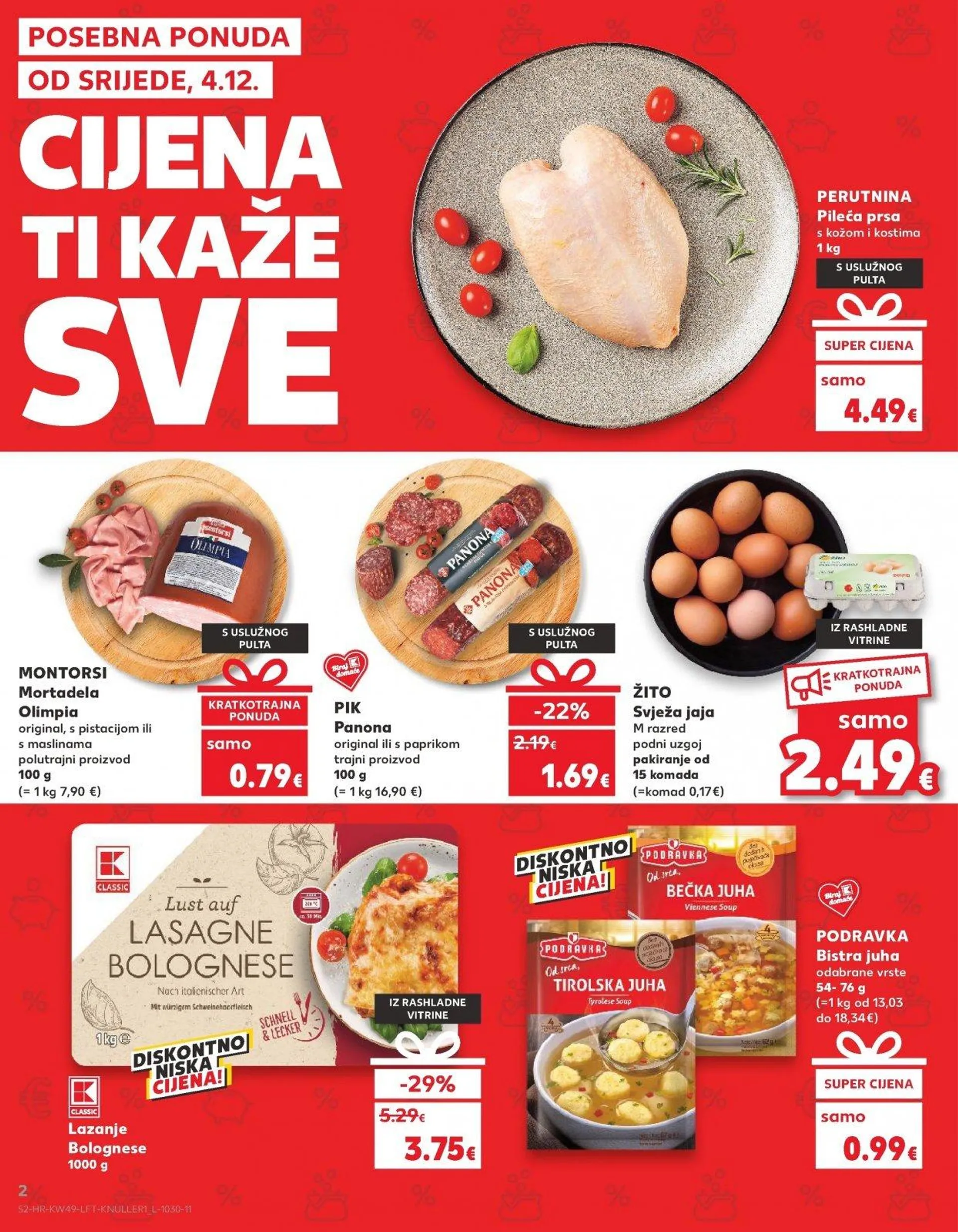 Katalog Kaufland katalog do 10.12.2024 od 4. prosinca do 10. prosinca 2024. - Pregled Stranica 2