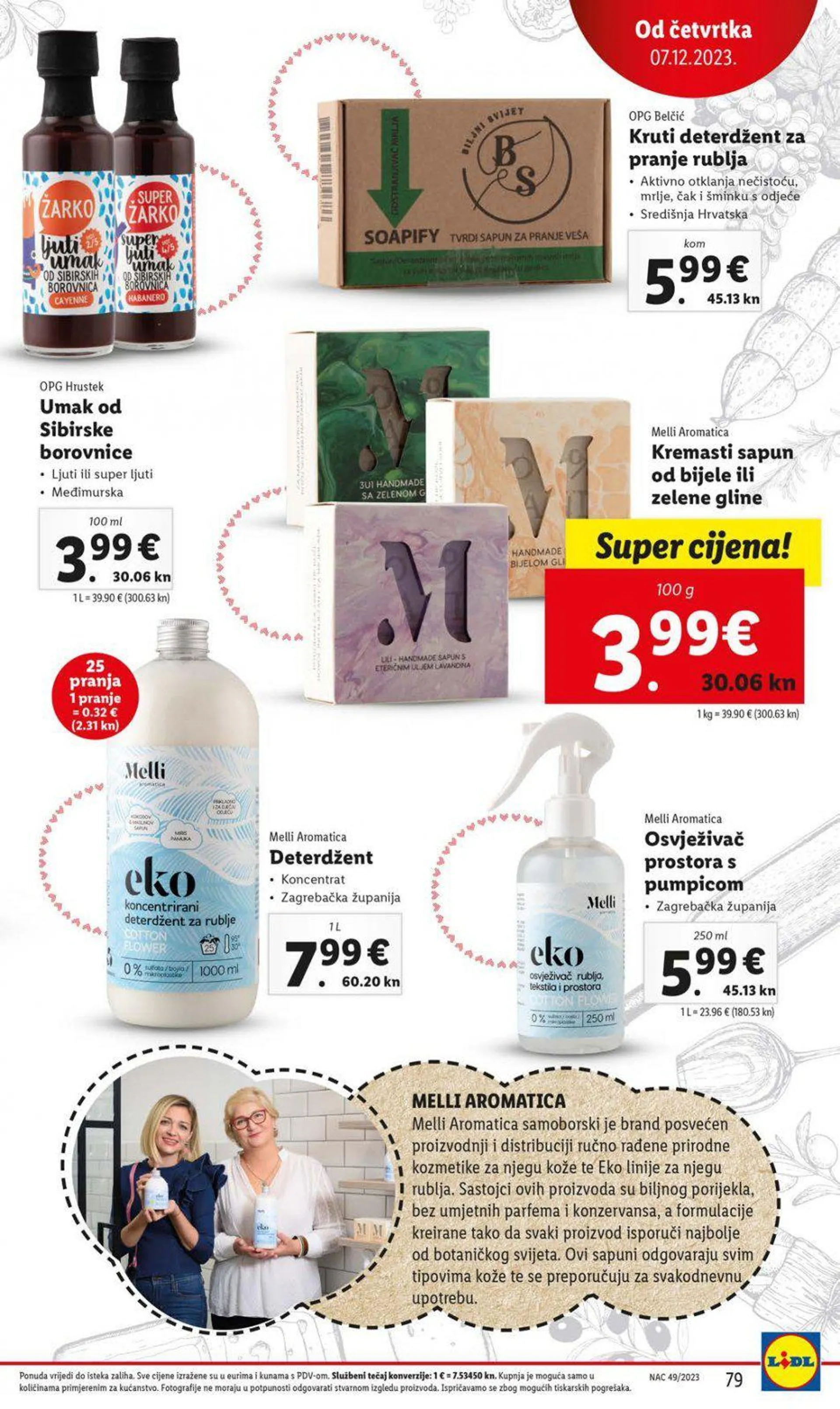 Katalog Lidl katalog do 10.12.2023 od 30. studenoga do 10. prosinca 2023. - Pregled Stranica 79