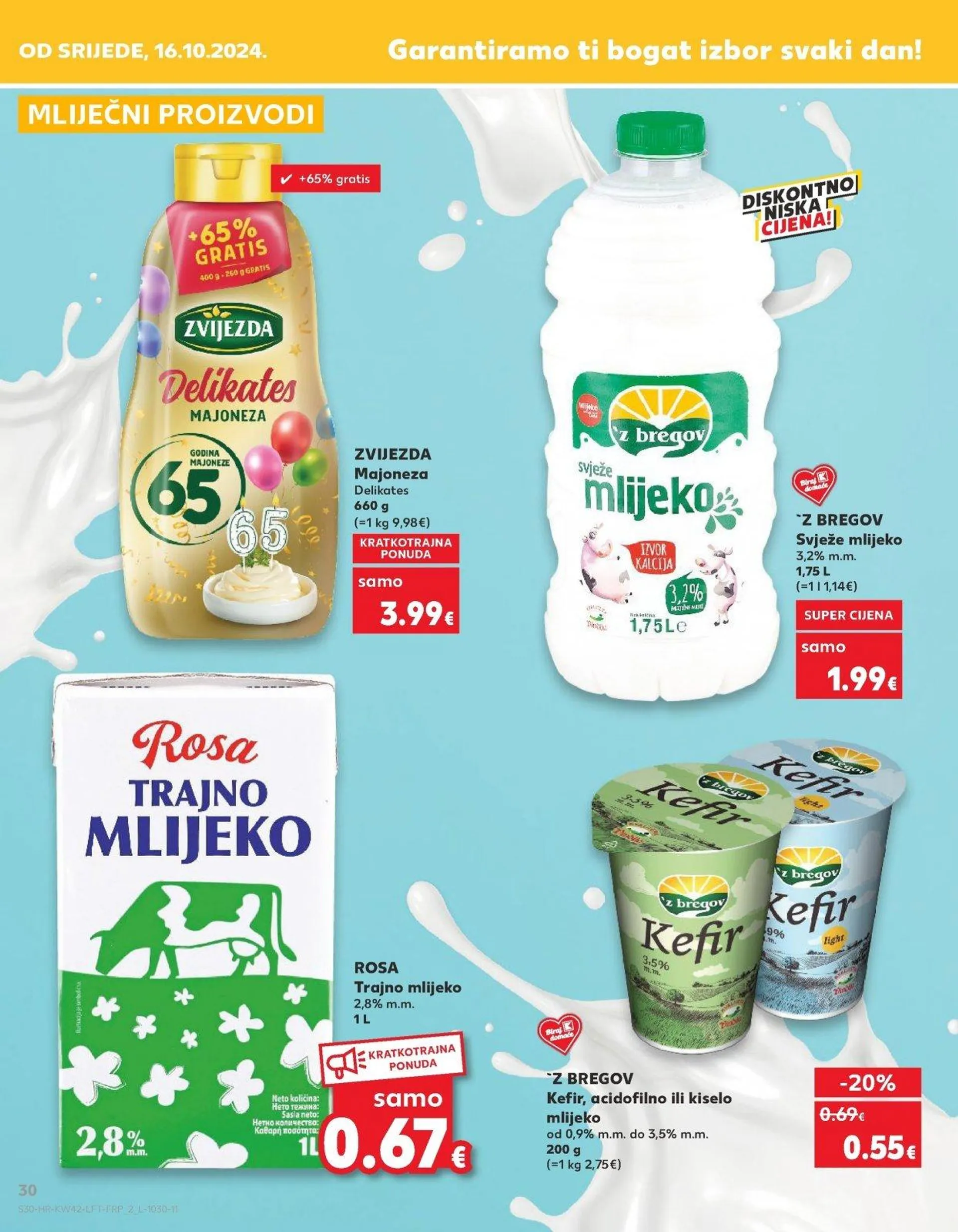 Katalog Kaufland katalog do 22.10.2024 od 16. listopada do 22. listopada 2024. - Pregled Stranica 30