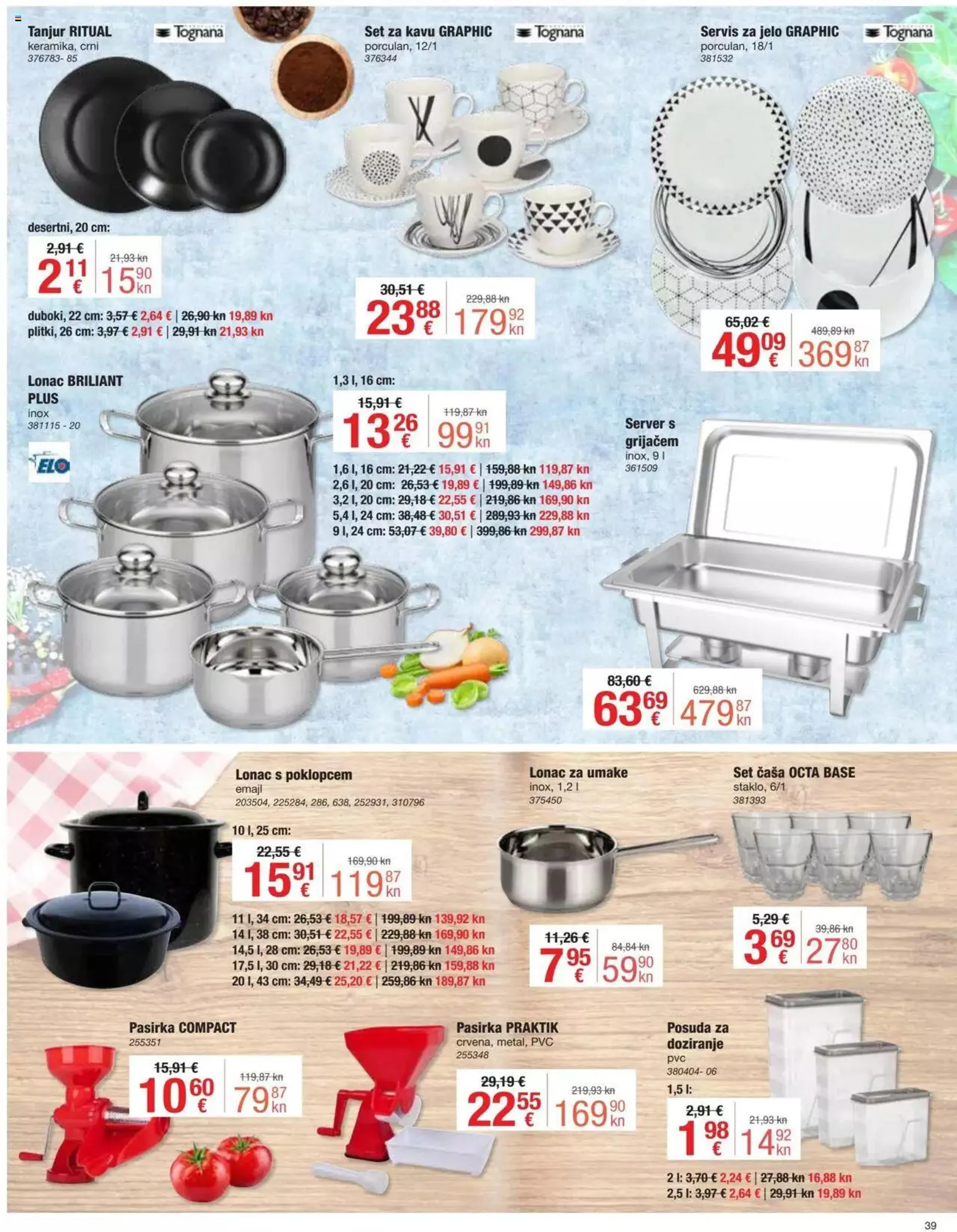 Katalog Katalog Pevex od 31. kolovoza do 25. rujna 2023. - Pregled Stranica 39