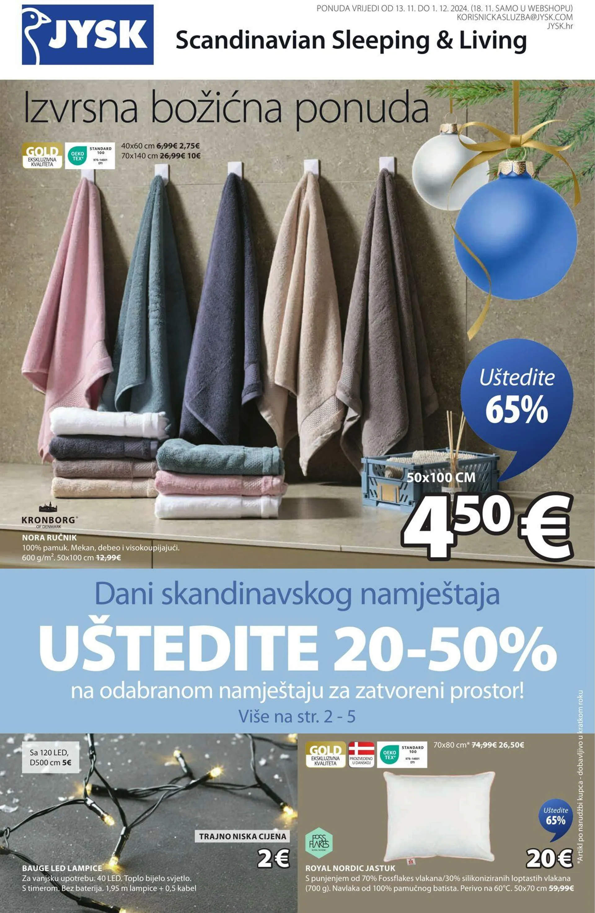 Katalog Jysk od 13. studenoga do 1. prosinca 2024. - Pregled Stranica 2