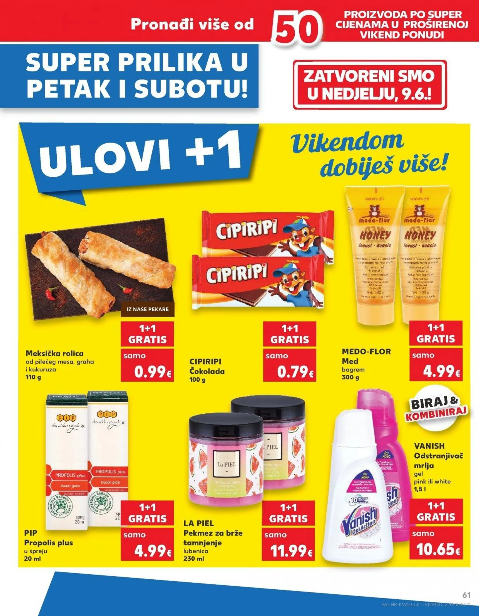 Katalog Kaufland katalog do 11.06.2024 od 5. lipnja do 11. lipnja 2024. - Pregled Stranica 61