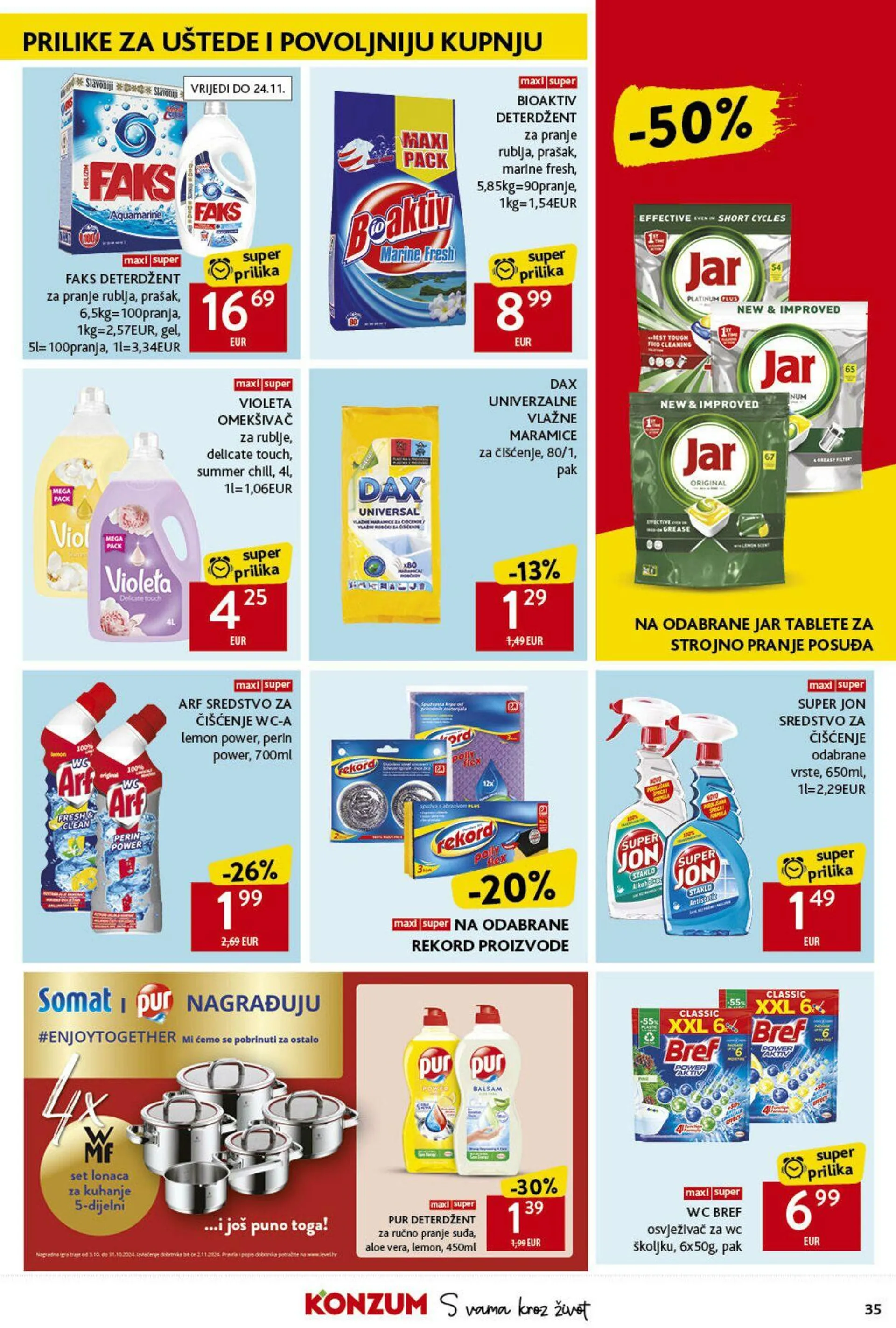 Katalog Konzum od 22. listopada do 30. listopada 2024. - Pregled Stranica 35