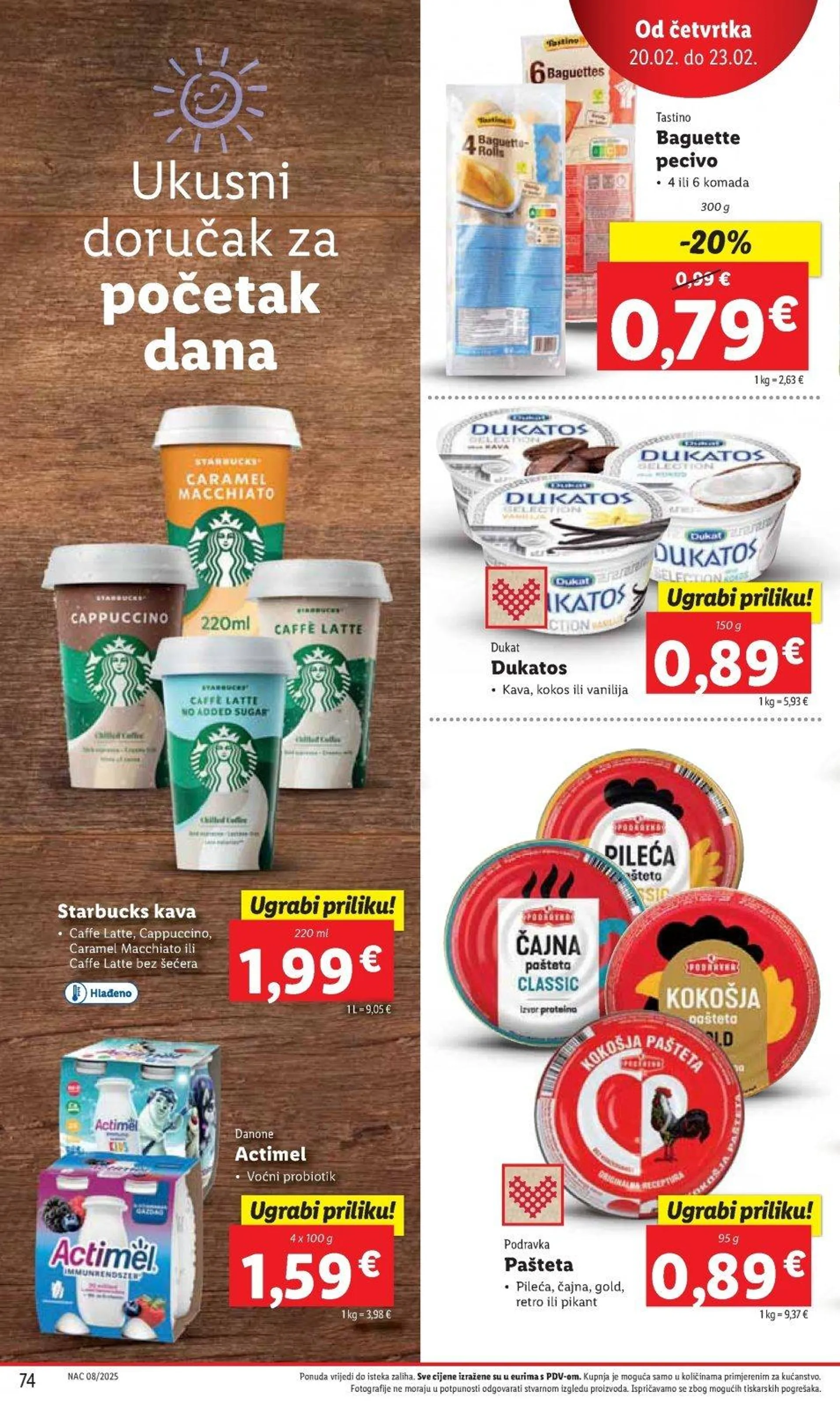 Katalog Lidl katalog do 23.02.2025 od 13. veljače do 23. veljače 2025. - Pregled Stranica 74