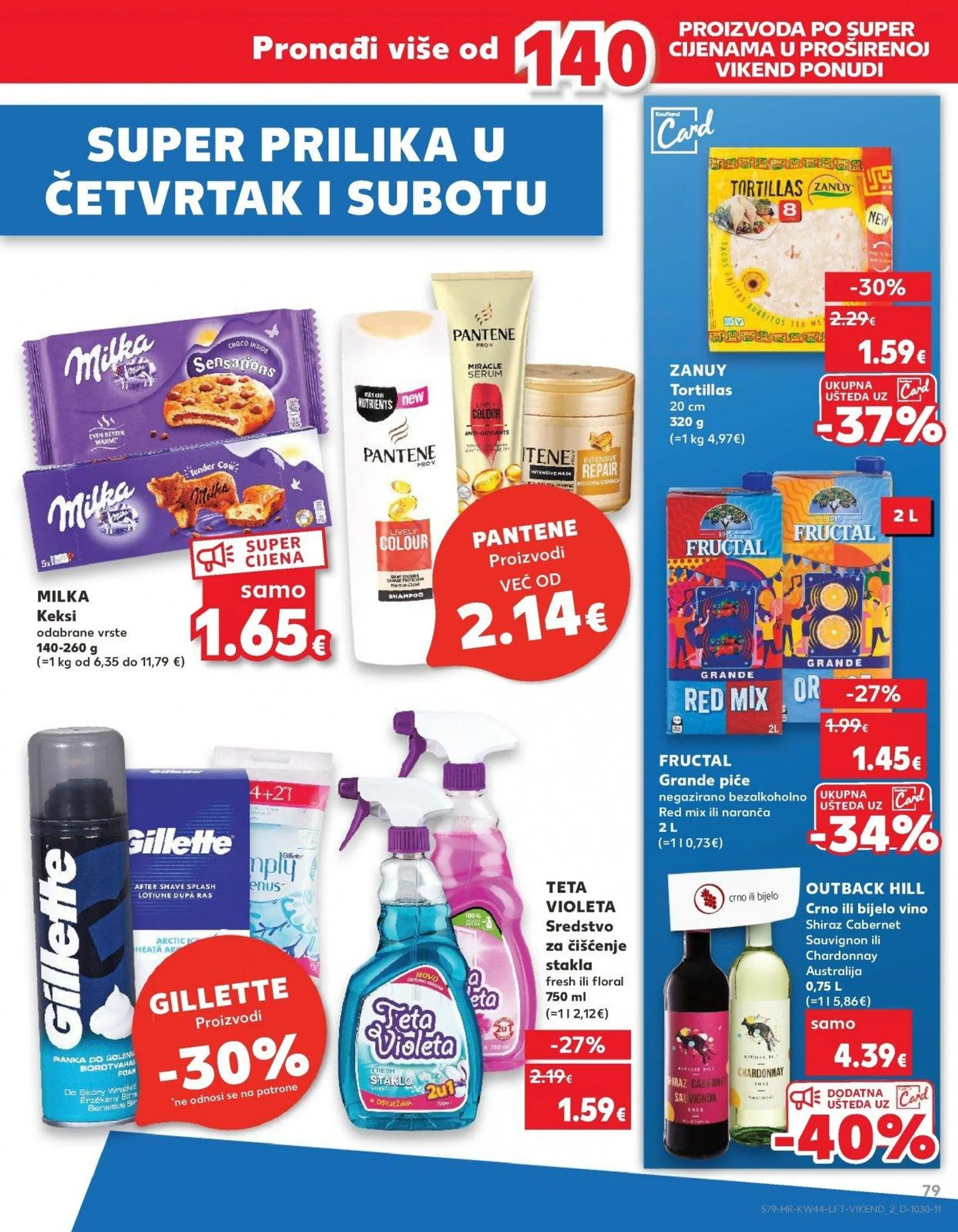 Katalog Kaufland katalog do 05.11.2024 od 30. listopada do 5. studenoga 2024. - Pregled Stranica 79