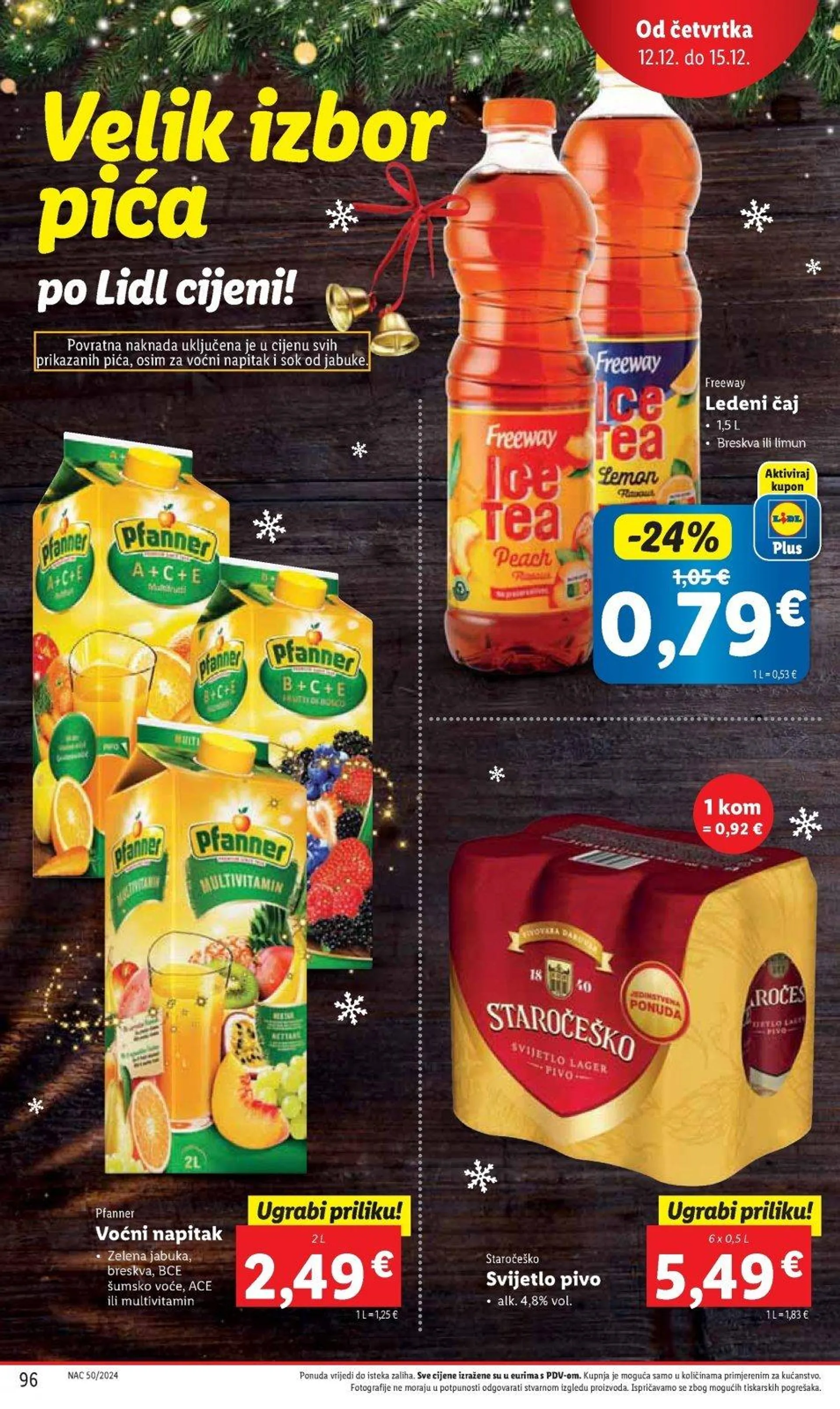 Katalog Lidl katalog do 15.12.2024 od 5. prosinca do 15. prosinca 2024. - Pregled Stranica 96