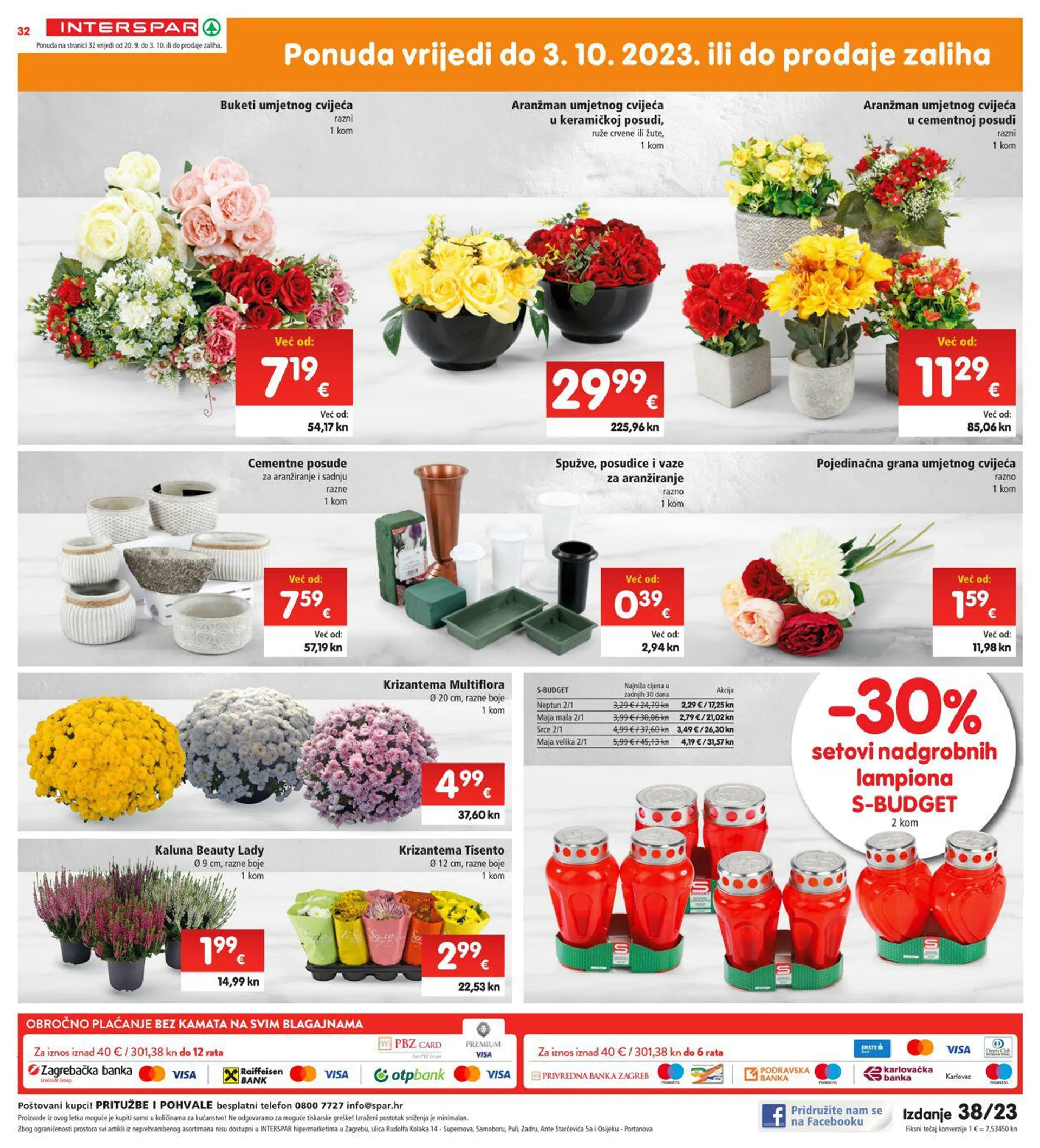 Katalog Interspar od 20. rujna do 26. rujna 2023. - Pregled Stranica 32