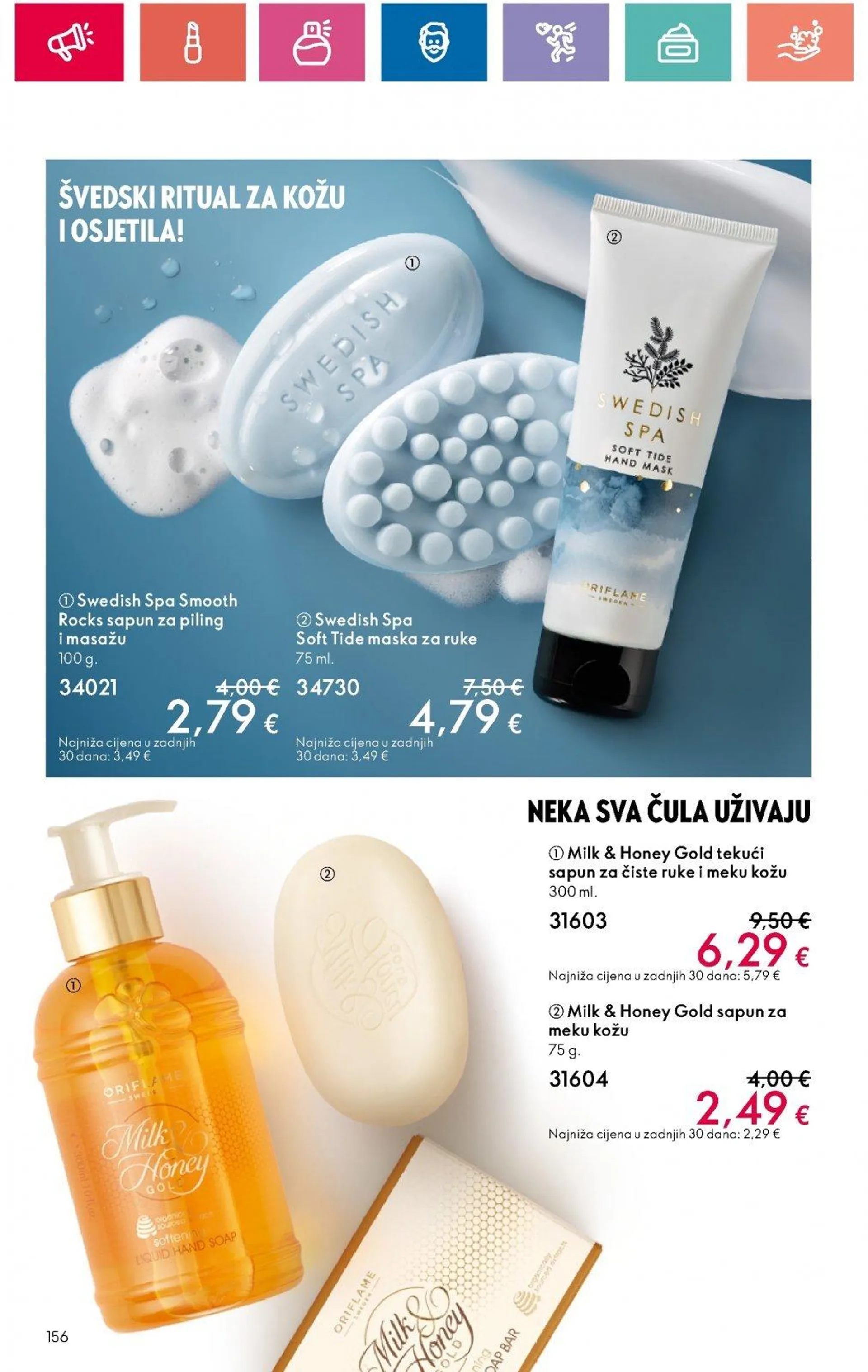 Katalog Oriflame katalog do 02.10.2024 od 12. rujna do 2. listopada 2024. - Pregled Stranica 156